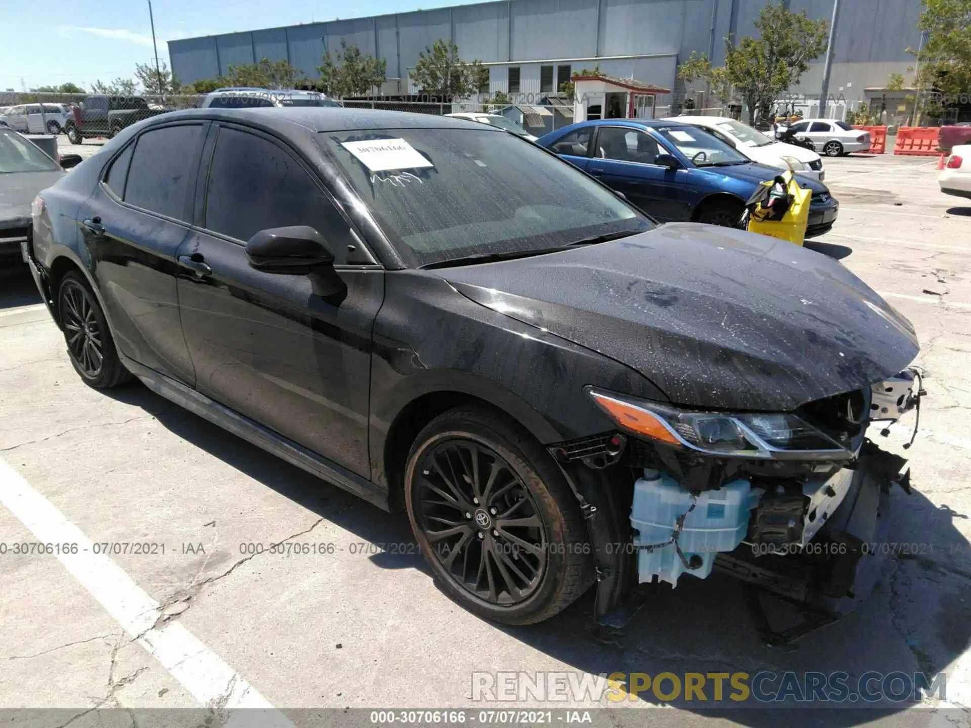 1 Photograph of a damaged car 4T1B11HK0KU241310 TOYOTA CAMRY 2019