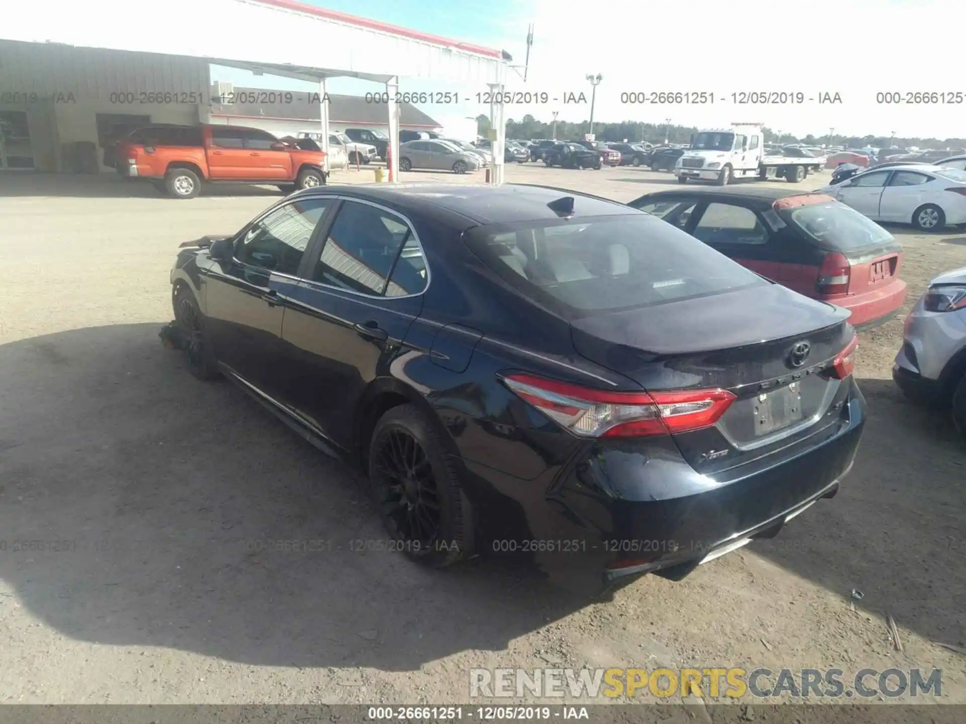 3 Photograph of a damaged car 4T1B11HK0KU243350 TOYOTA CAMRY 2019