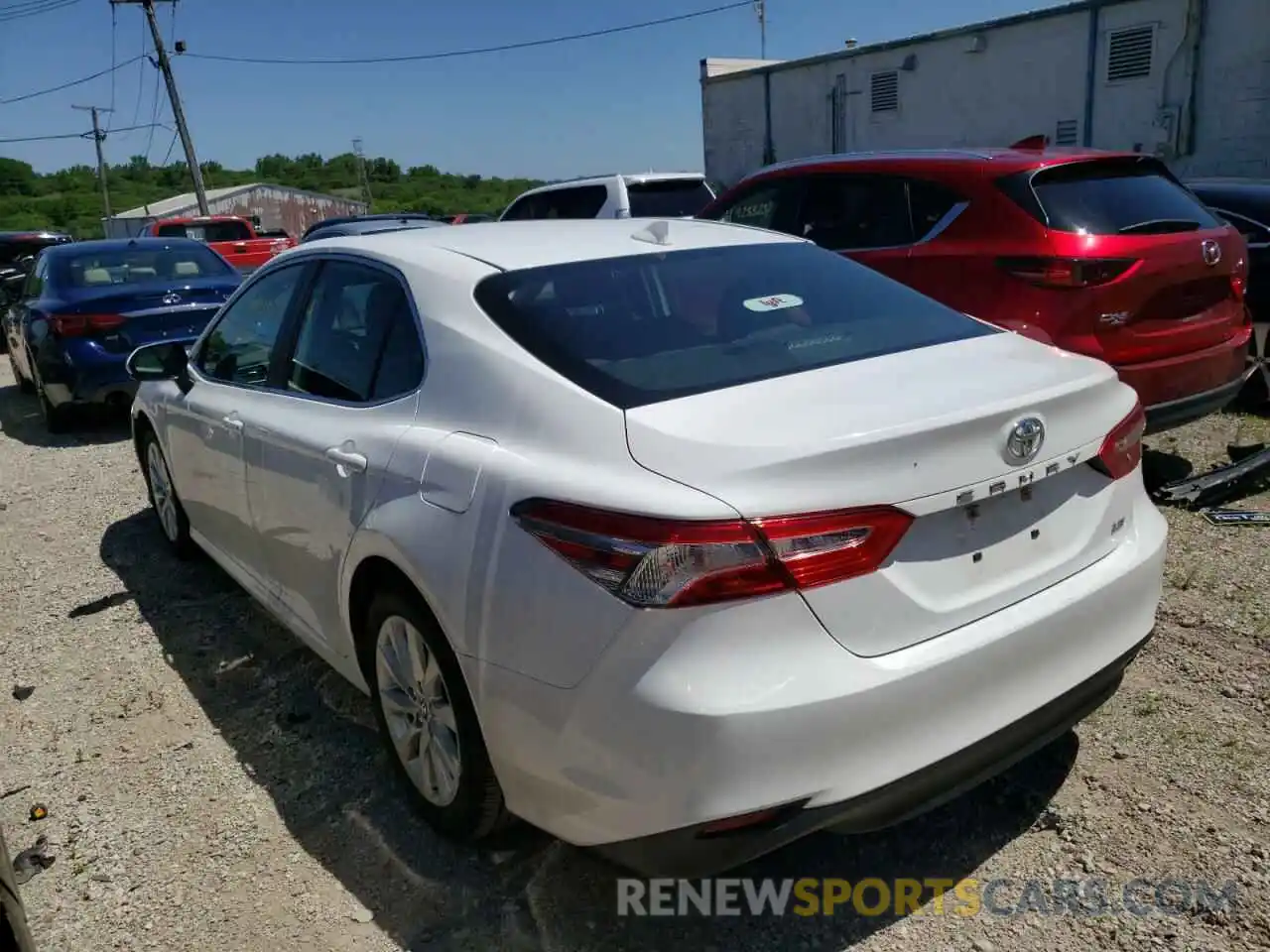 3 Photograph of a damaged car 4T1B11HK0KU243915 TOYOTA CAMRY 2019