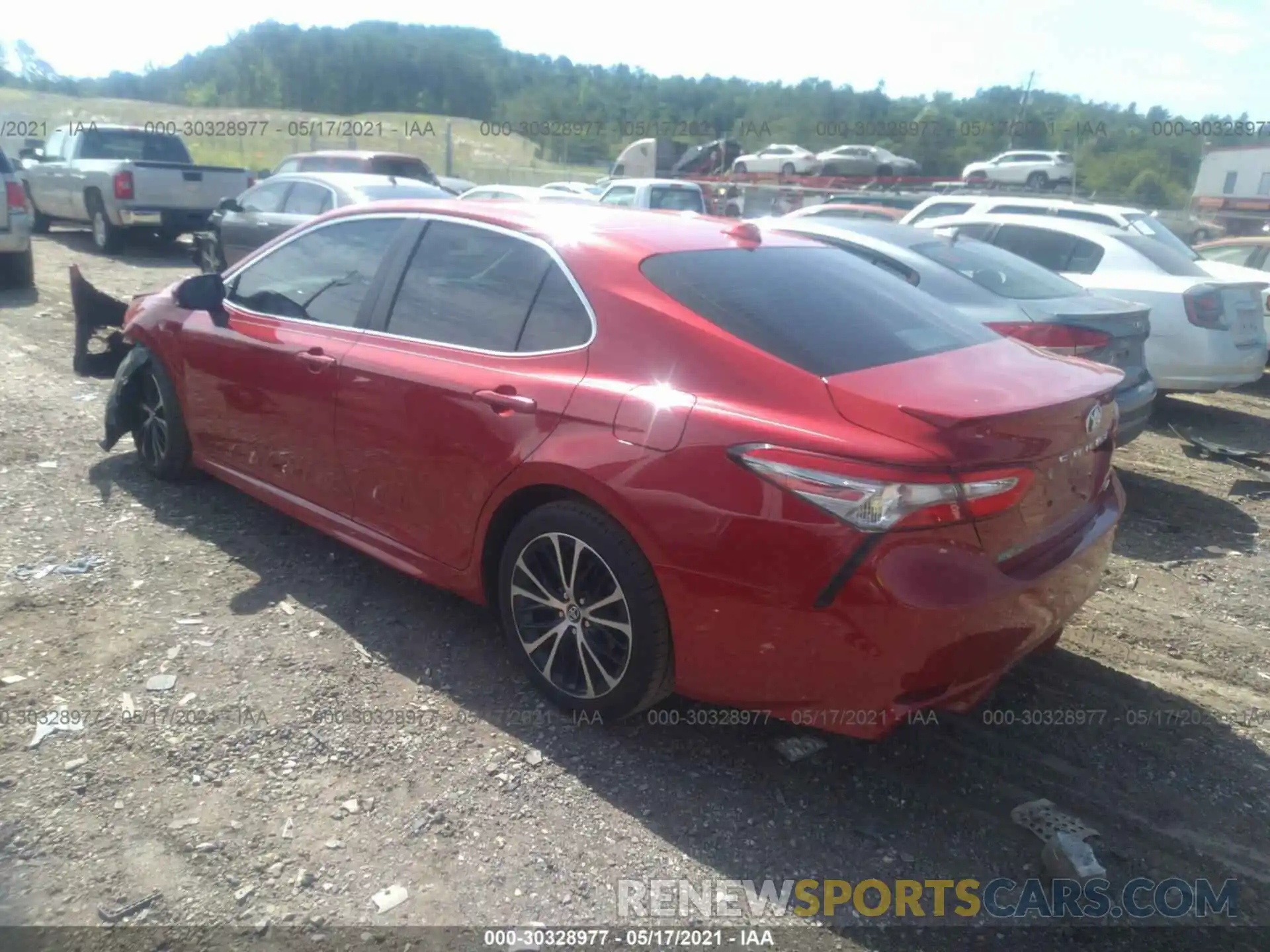 3 Photograph of a damaged car 4T1B11HK0KU244398 TOYOTA CAMRY 2019