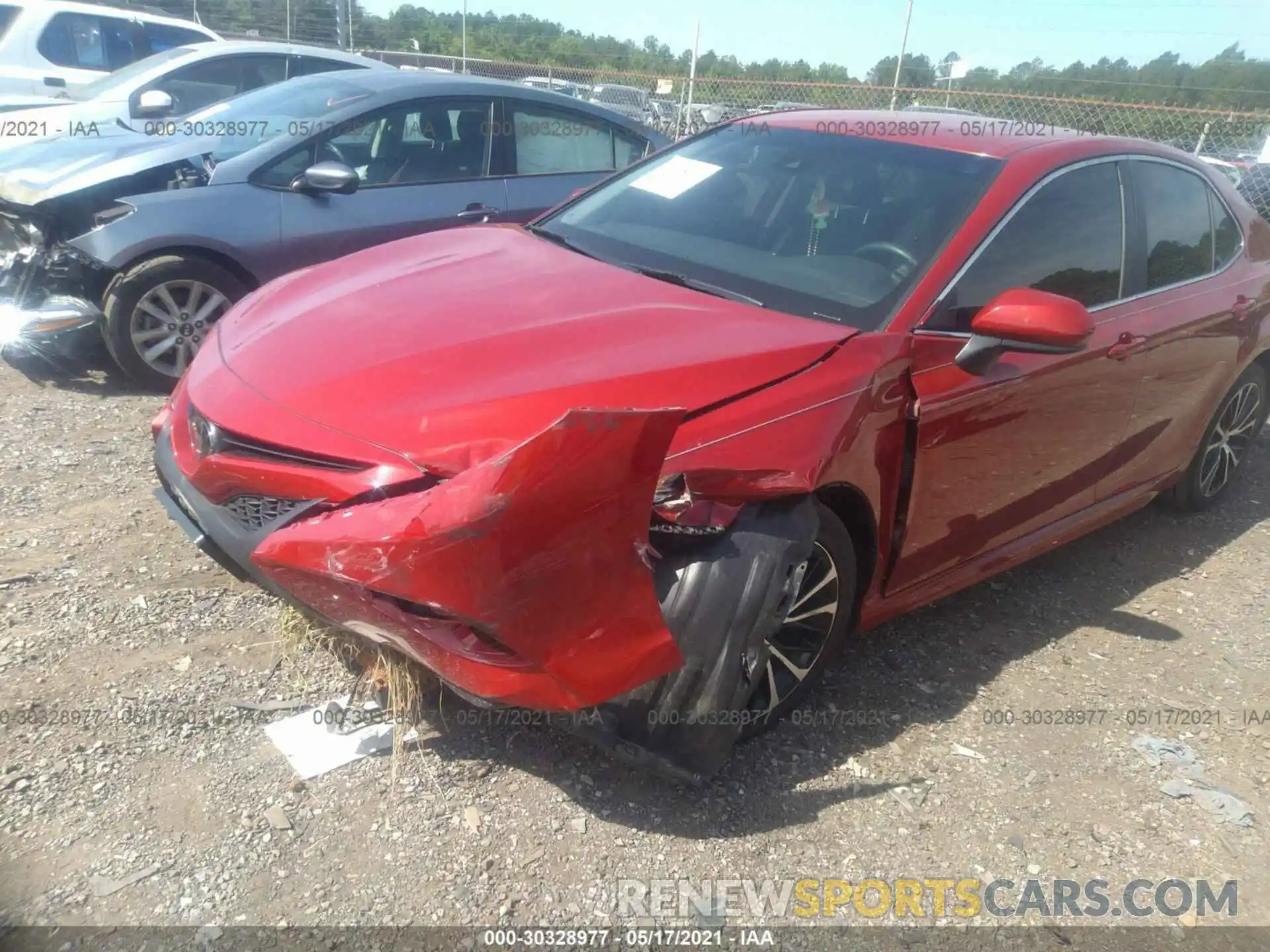 6 Photograph of a damaged car 4T1B11HK0KU244398 TOYOTA CAMRY 2019