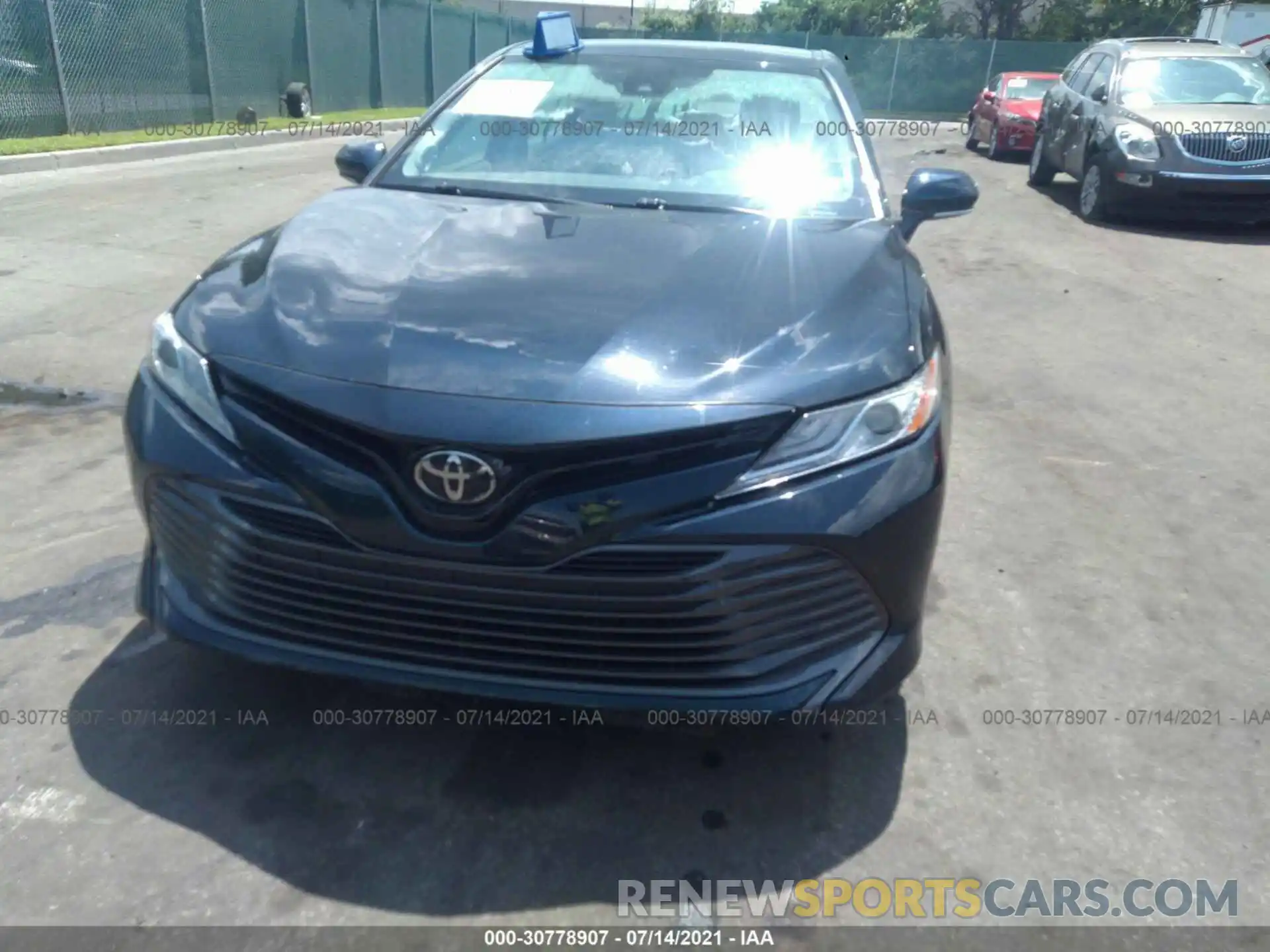 6 Photograph of a damaged car 4T1B11HK0KU244661 TOYOTA CAMRY 2019