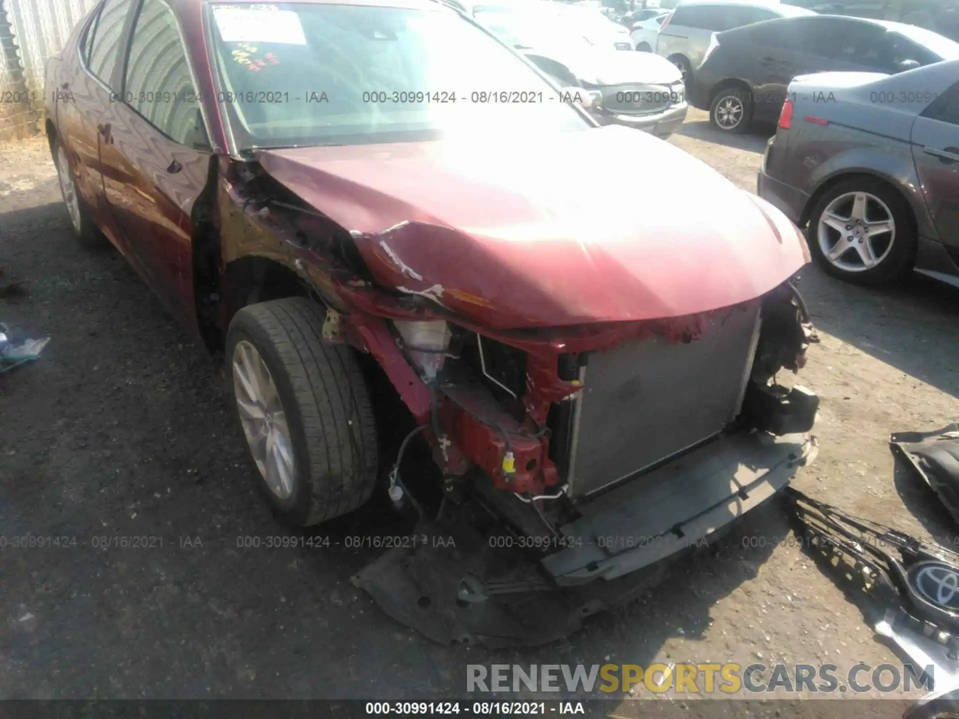 6 Photograph of a damaged car 4T1B11HK0KU246104 TOYOTA CAMRY 2019