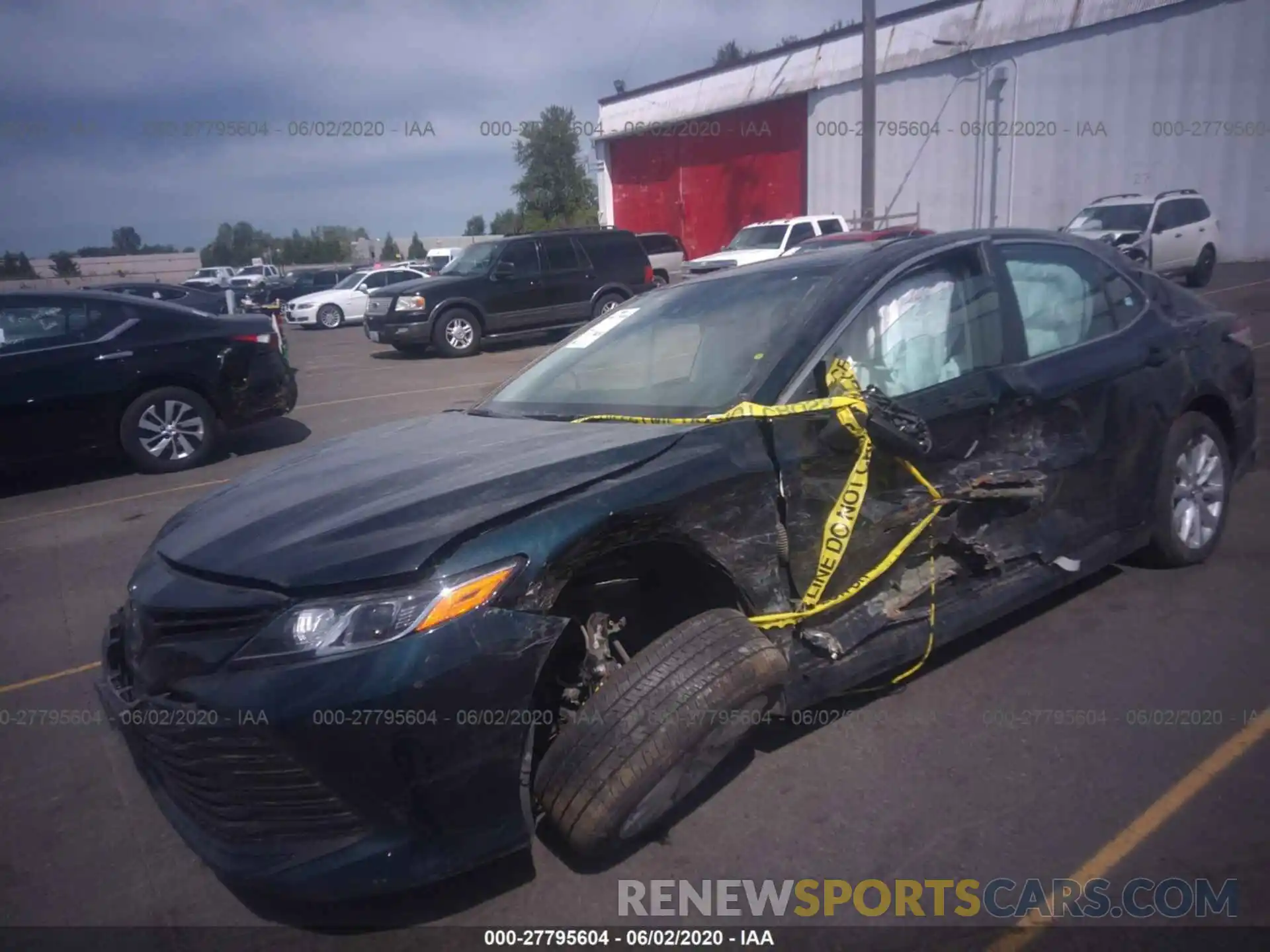 2 Photograph of a damaged car 4T1B11HK0KU247382 TOYOTA CAMRY 2019