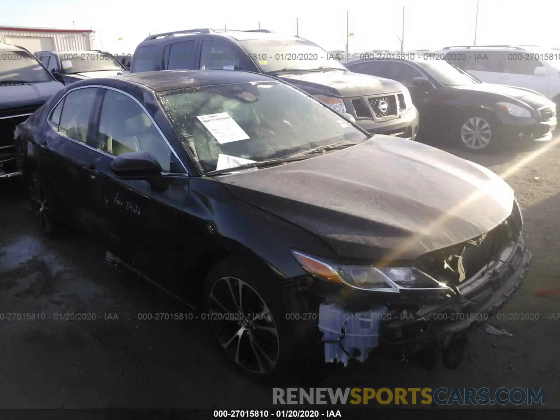 1 Photograph of a damaged car 4T1B11HK0KU247401 TOYOTA CAMRY 2019