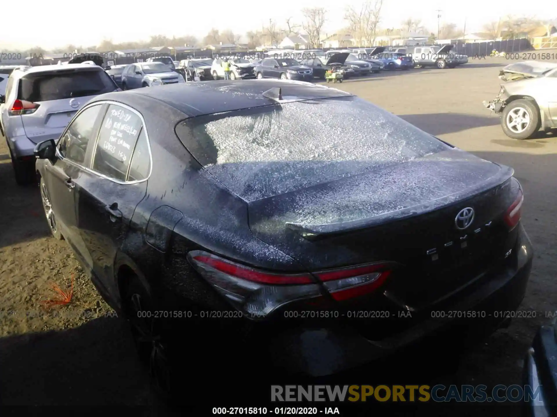 3 Photograph of a damaged car 4T1B11HK0KU247401 TOYOTA CAMRY 2019