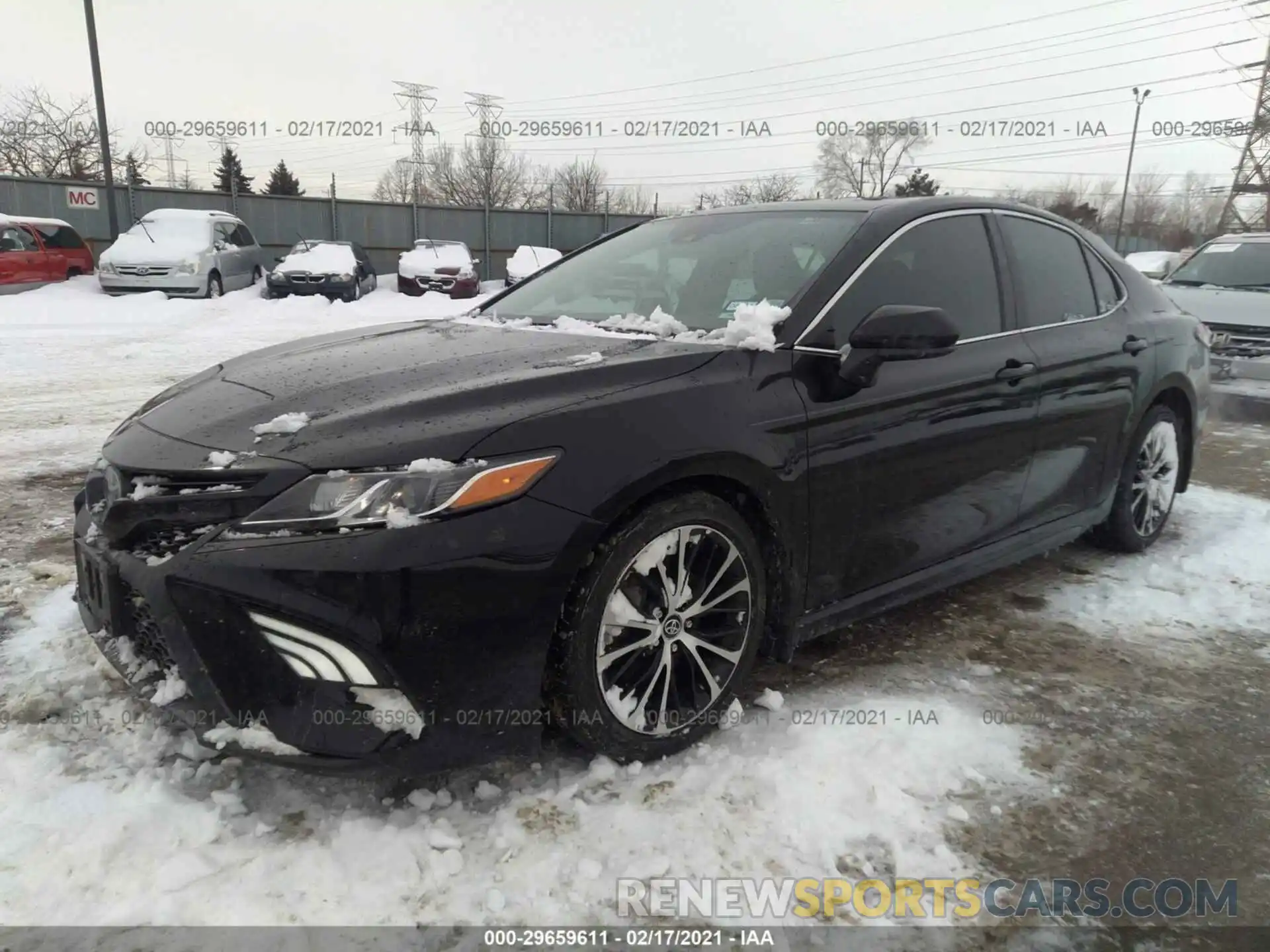 2 Photograph of a damaged car 4T1B11HK0KU248306 TOYOTA CAMRY 2019