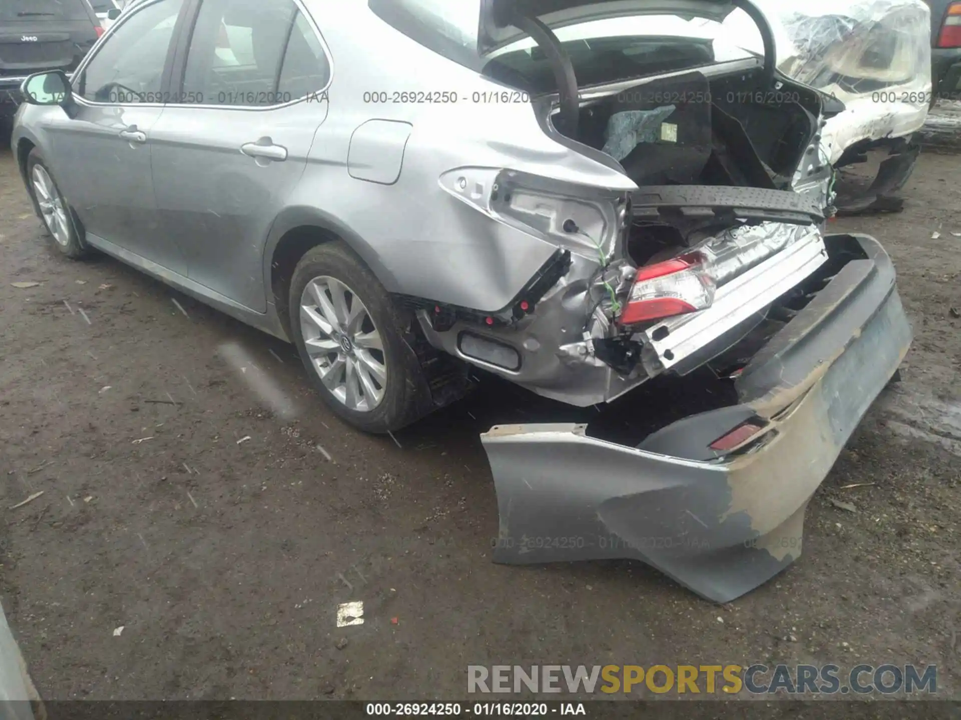 3 Photograph of a damaged car 4T1B11HK0KU248399 TOYOTA CAMRY 2019