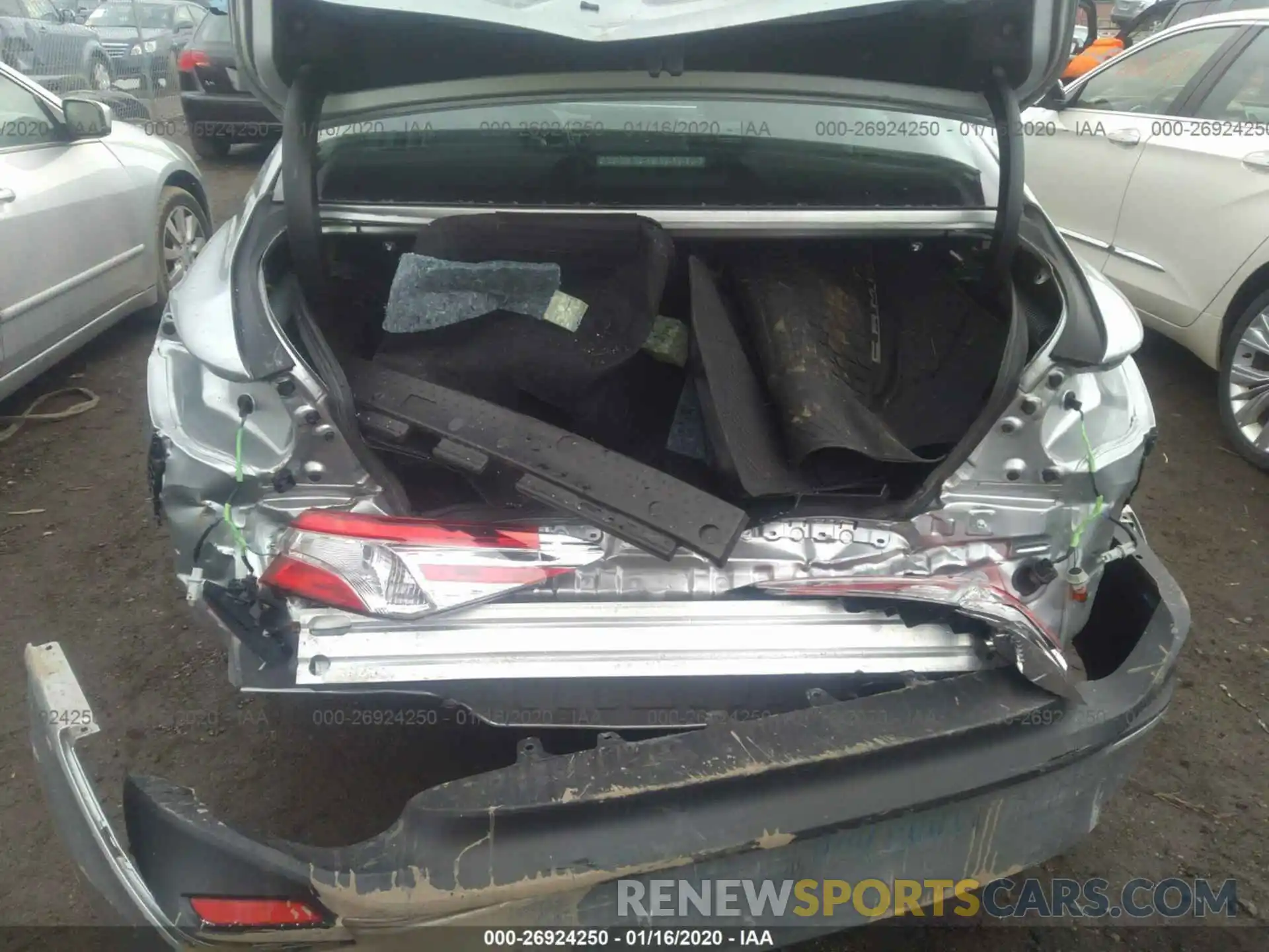 6 Photograph of a damaged car 4T1B11HK0KU248399 TOYOTA CAMRY 2019