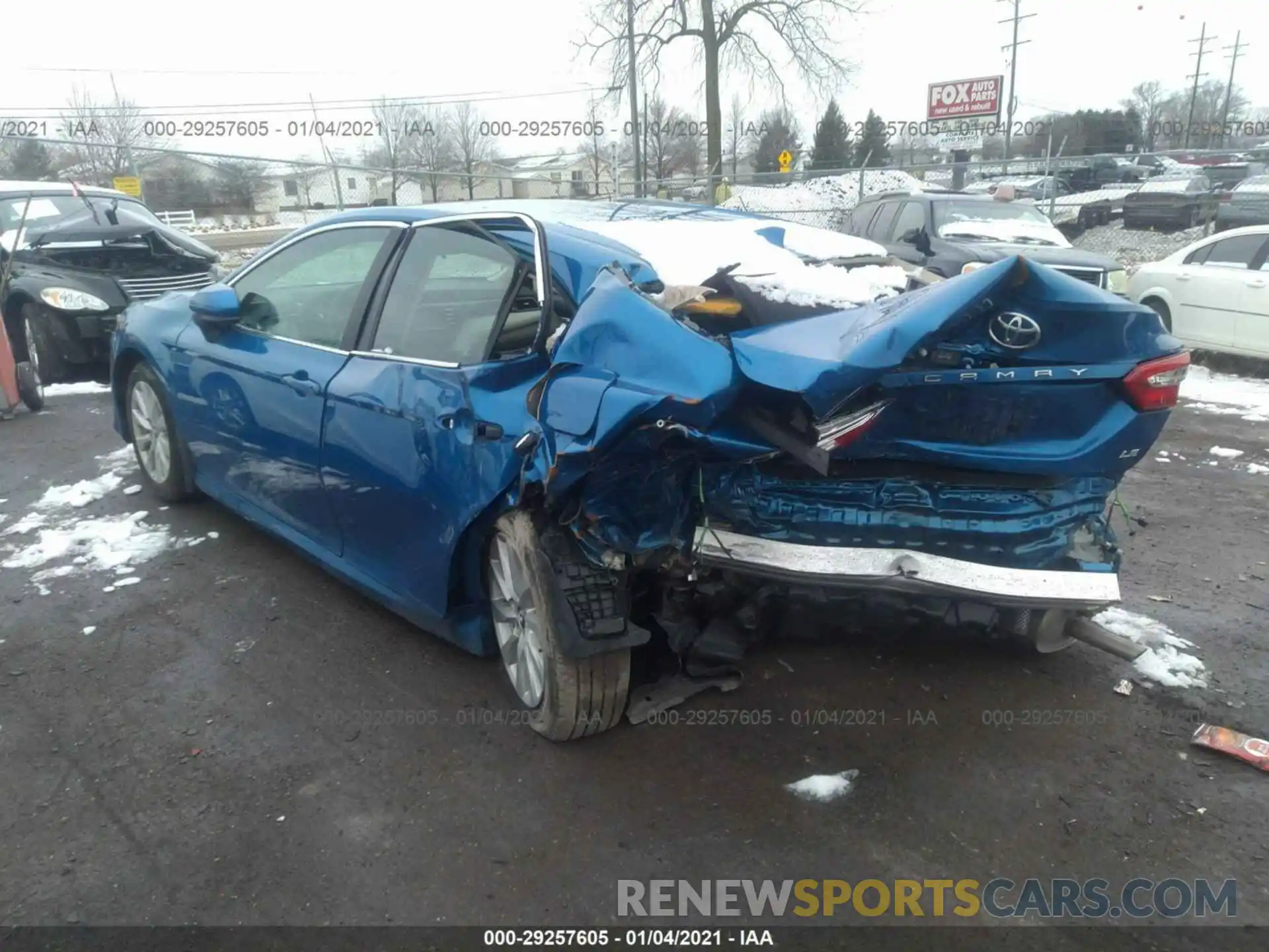 3 Photograph of a damaged car 4T1B11HK0KU251027 TOYOTA CAMRY 2019