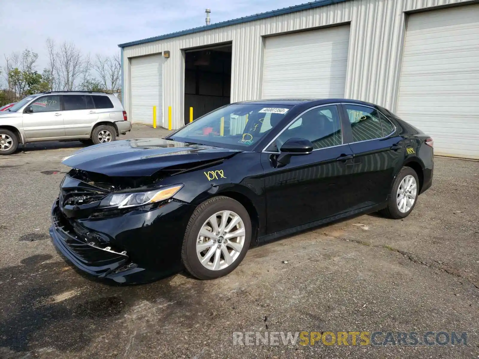 2 Photograph of a damaged car 4T1B11HK0KU251237 TOYOTA CAMRY 2019