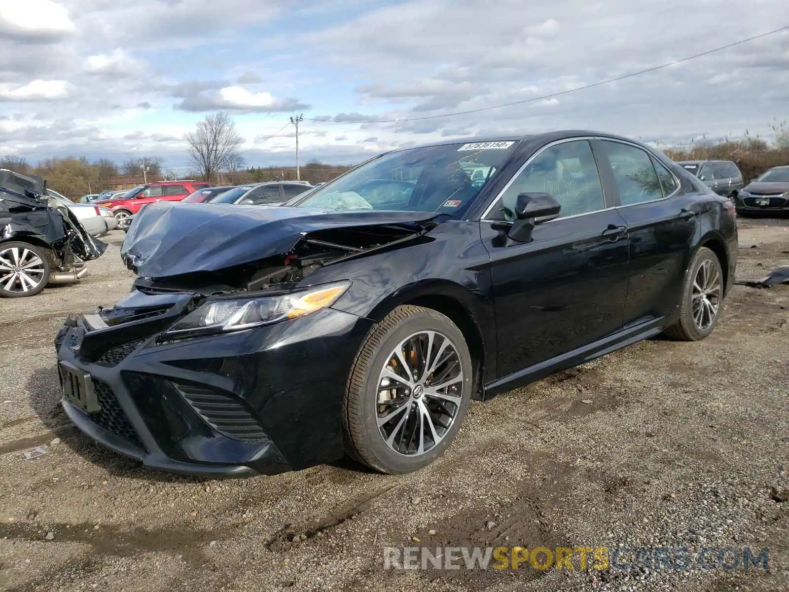 2 Photograph of a damaged car 4T1B11HK0KU252288 TOYOTA CAMRY 2019