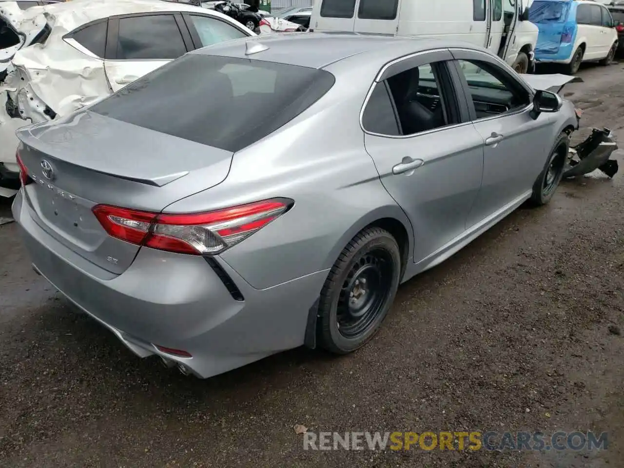 4 Photograph of a damaged car 4T1B11HK0KU252355 TOYOTA CAMRY 2019