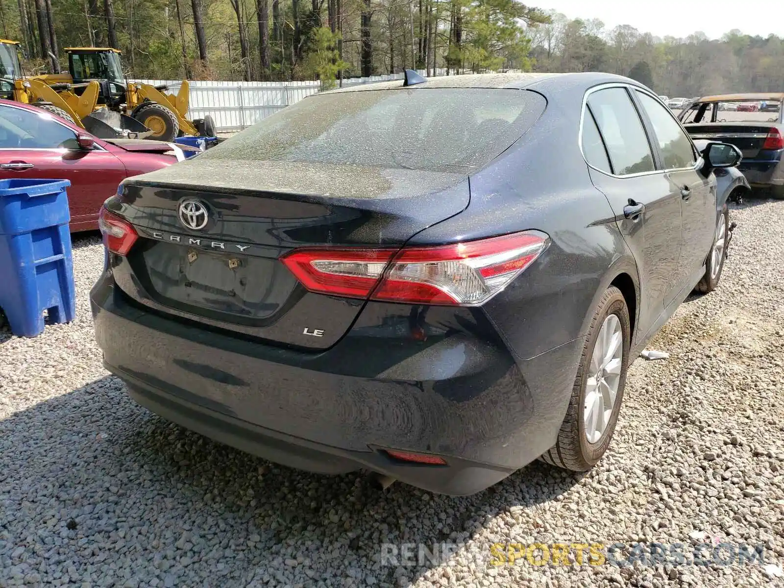 4 Photograph of a damaged car 4T1B11HK0KU252632 TOYOTA CAMRY 2019