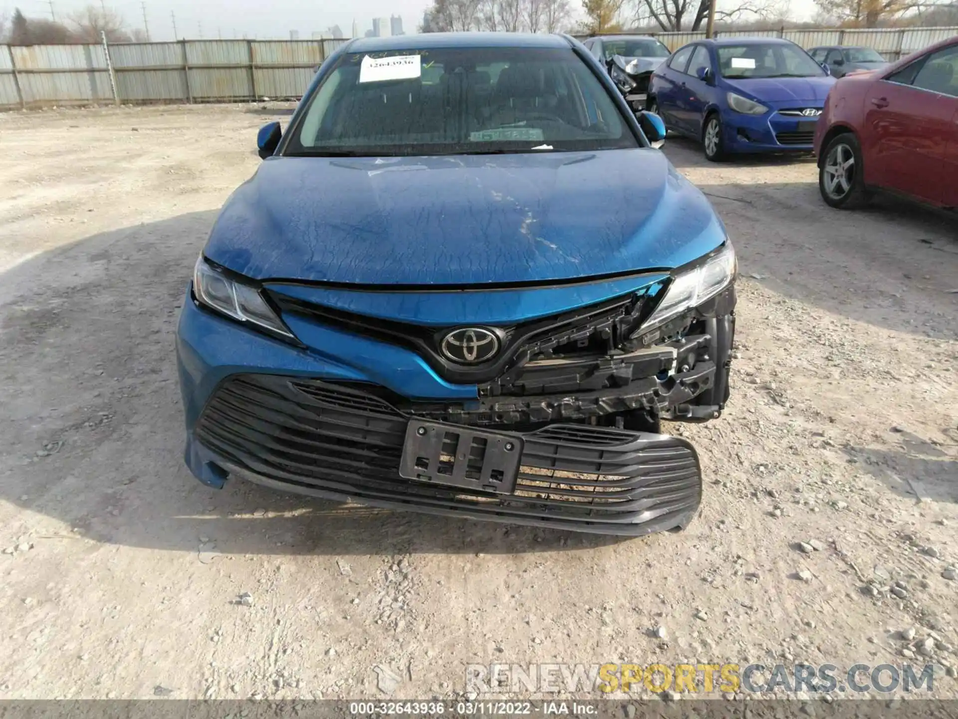 6 Photograph of a damaged car 4T1B11HK0KU255871 TOYOTA CAMRY 2019