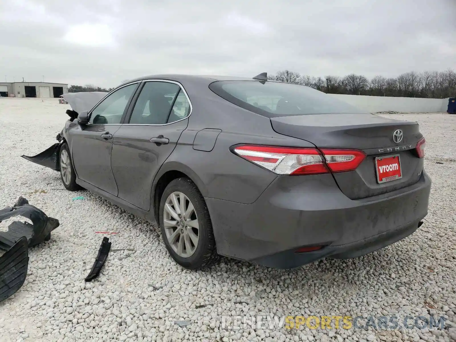 3 Photograph of a damaged car 4T1B11HK0KU256504 TOYOTA CAMRY 2019