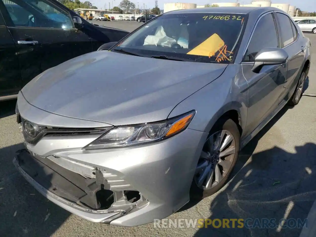 2 Photograph of a damaged car 4T1B11HK0KU256521 TOYOTA CAMRY 2019