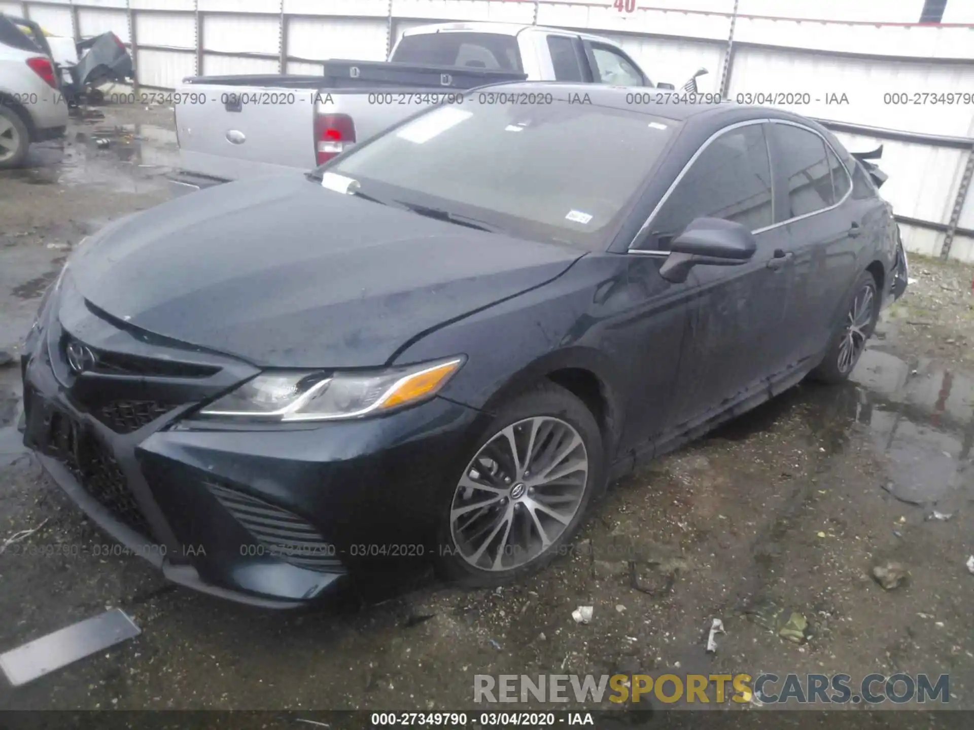 2 Photograph of a damaged car 4T1B11HK0KU257166 TOYOTA CAMRY 2019