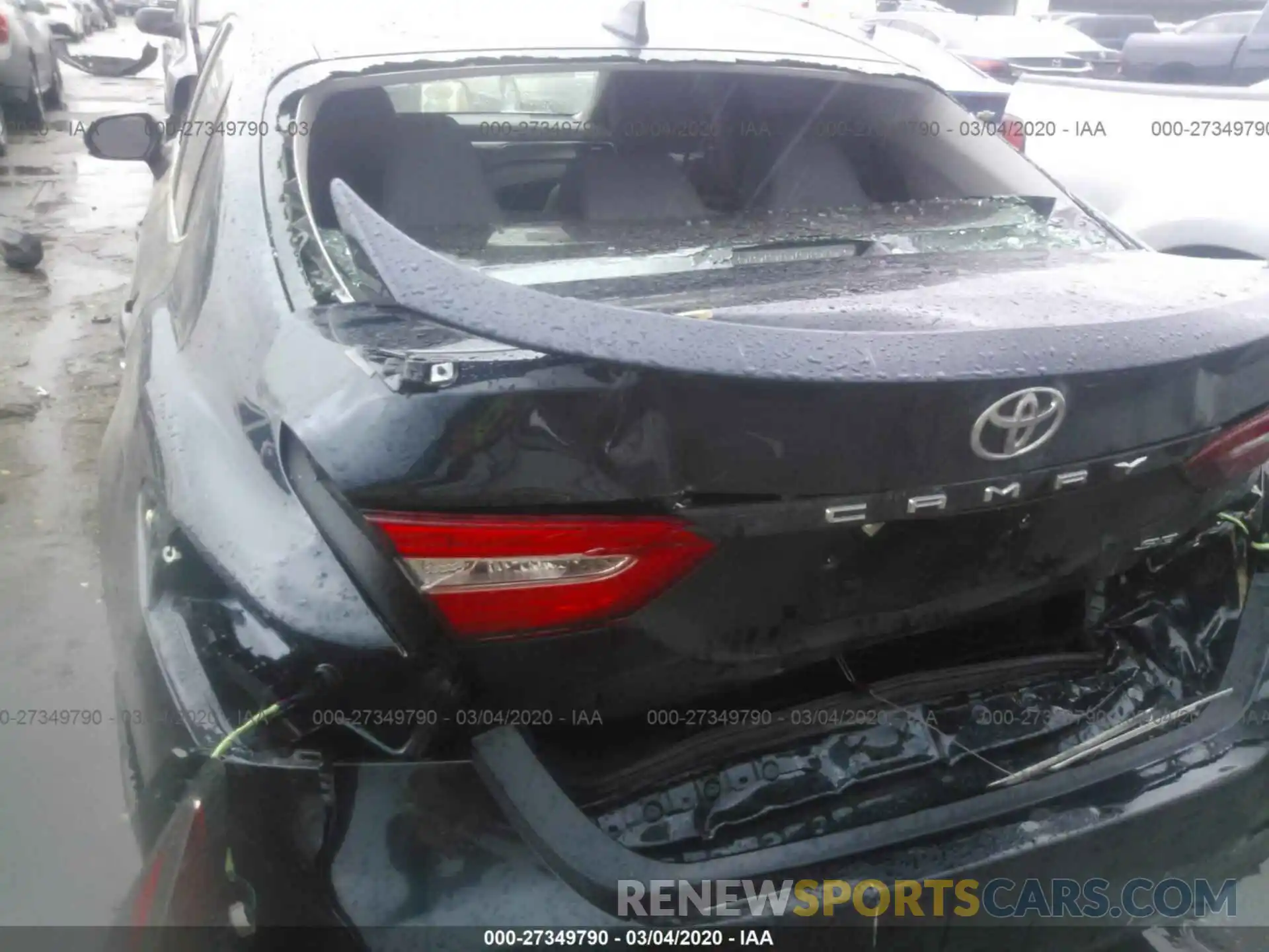 6 Photograph of a damaged car 4T1B11HK0KU257166 TOYOTA CAMRY 2019