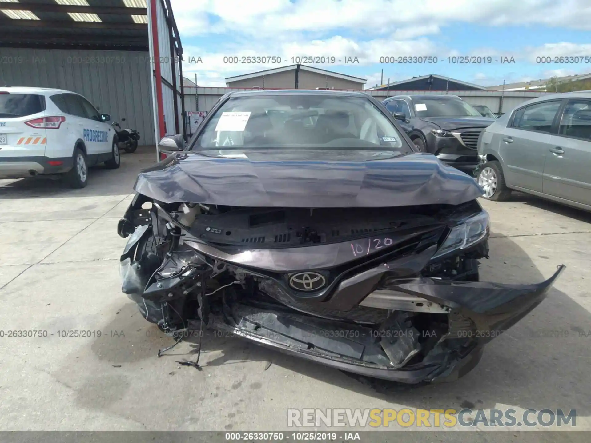 6 Photograph of a damaged car 4T1B11HK0KU260116 TOYOTA CAMRY 2019