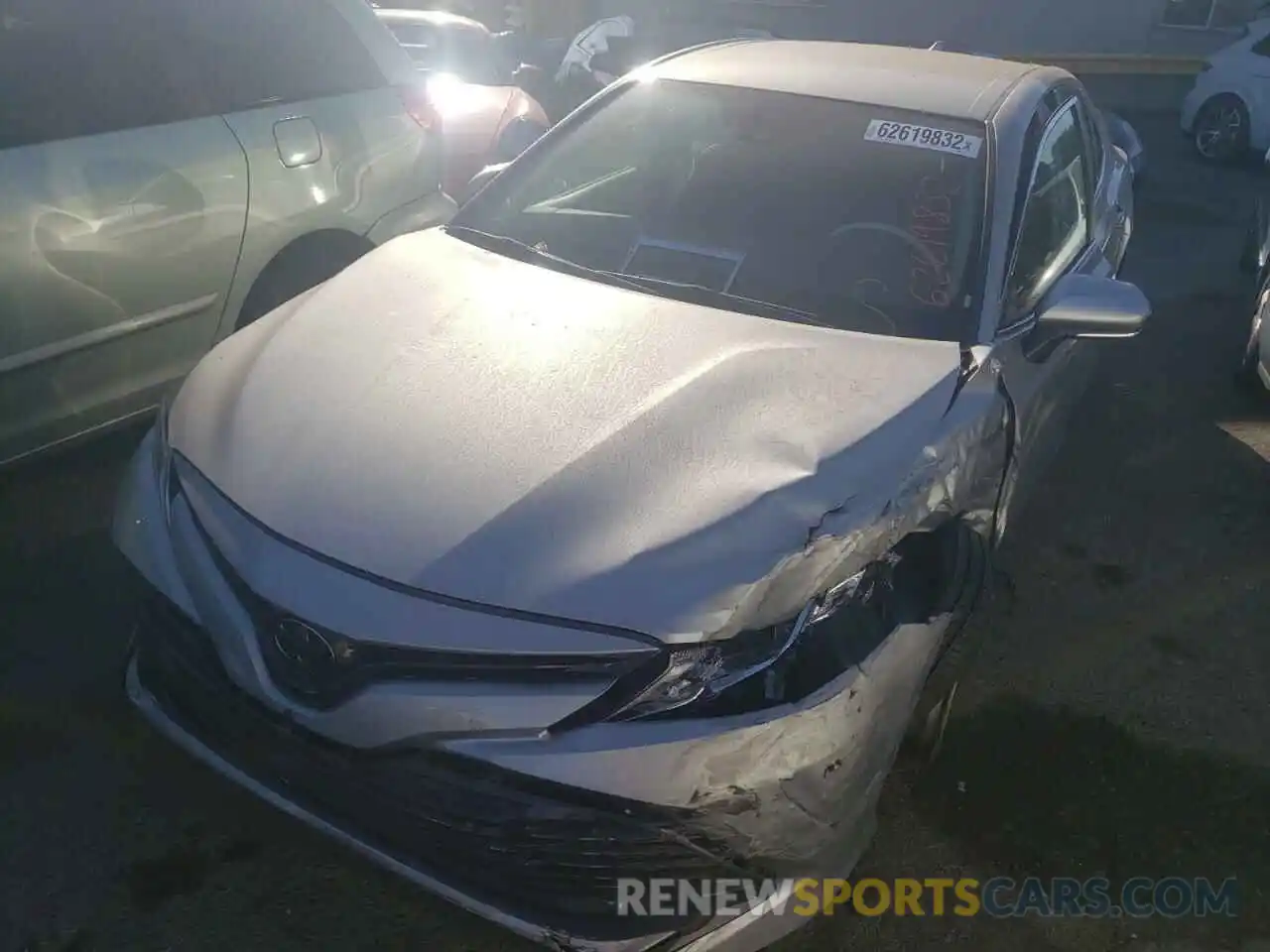 2 Photograph of a damaged car 4T1B11HK0KU261542 TOYOTA CAMRY 2019