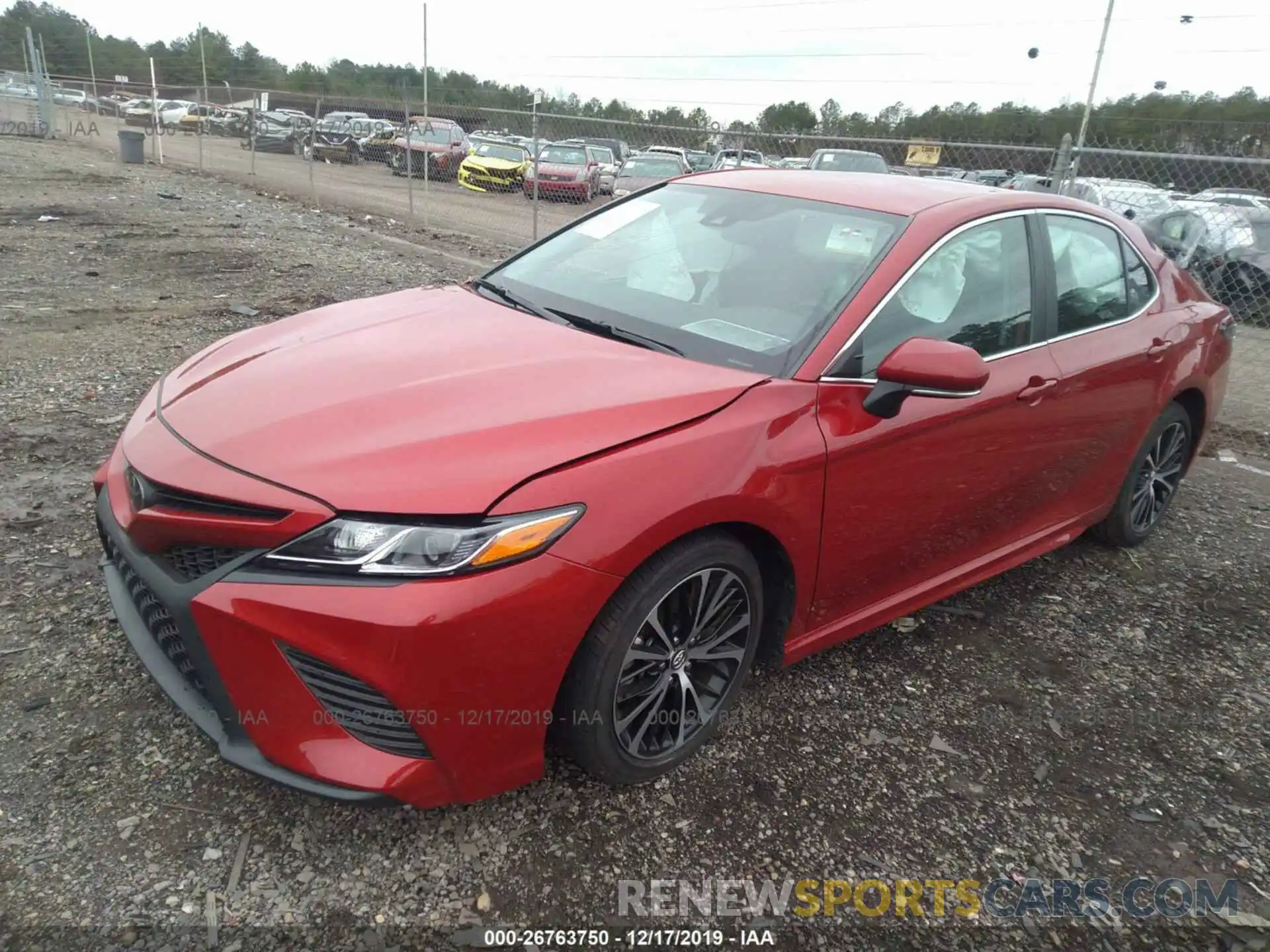 2 Photograph of a damaged car 4T1B11HK0KU262772 TOYOTA CAMRY 2019