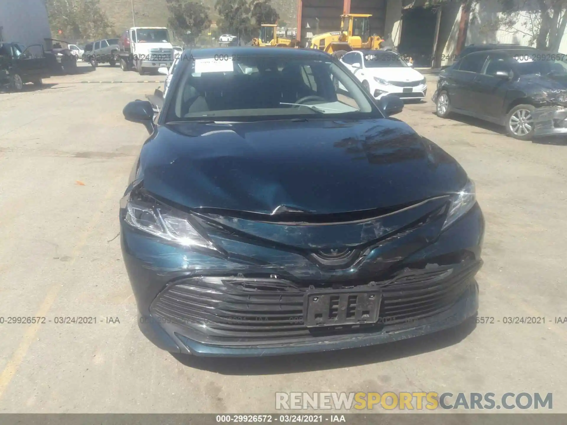 6 Photograph of a damaged car 4T1B11HK0KU263050 TOYOTA CAMRY 2019