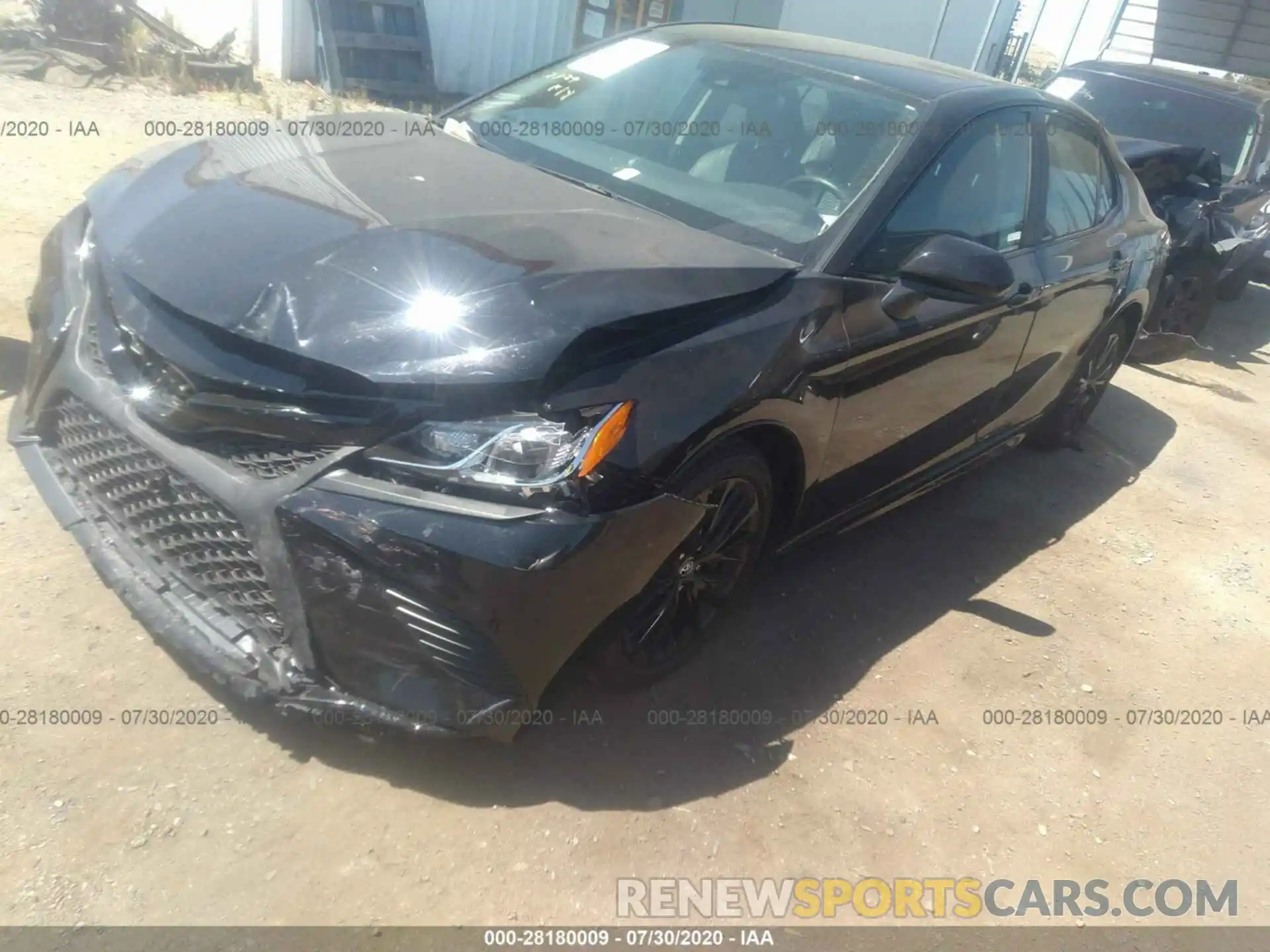 2 Photograph of a damaged car 4T1B11HK0KU263548 TOYOTA CAMRY 2019