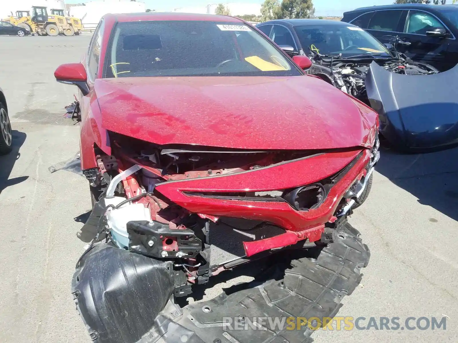 7 Photograph of a damaged car 4T1B11HK0KU264165 TOYOTA CAMRY 2019