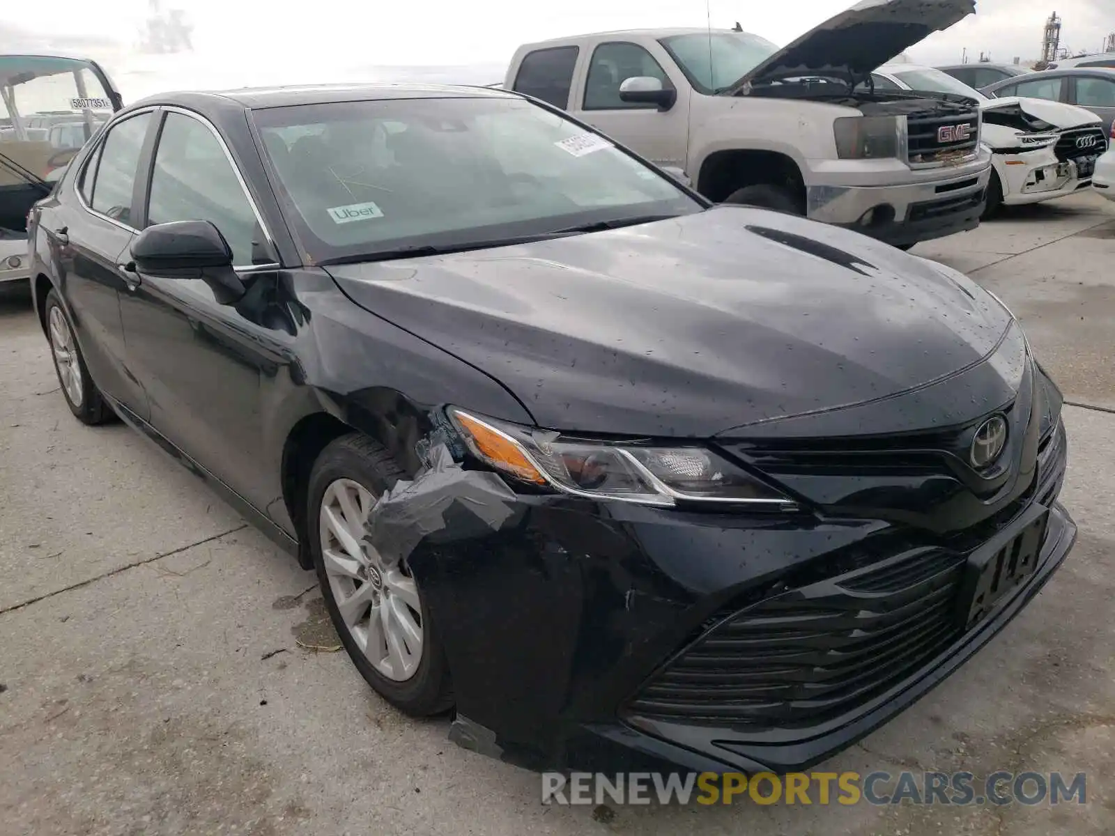 1 Photograph of a damaged car 4T1B11HK0KU264411 TOYOTA CAMRY 2019