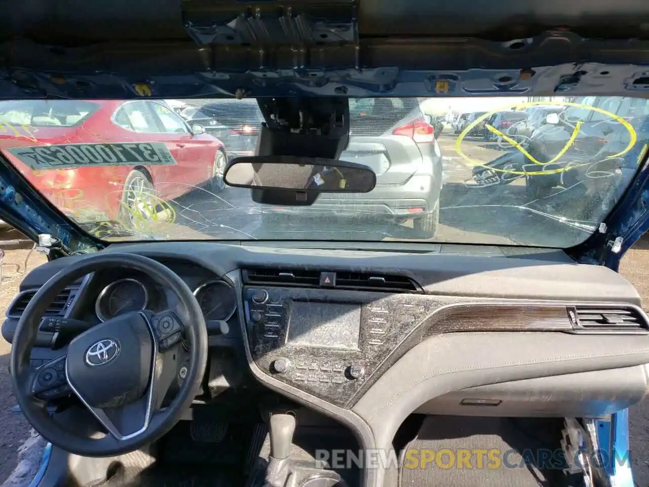 9 Photograph of a damaged car 4T1B11HK0KU264909 TOYOTA CAMRY 2019