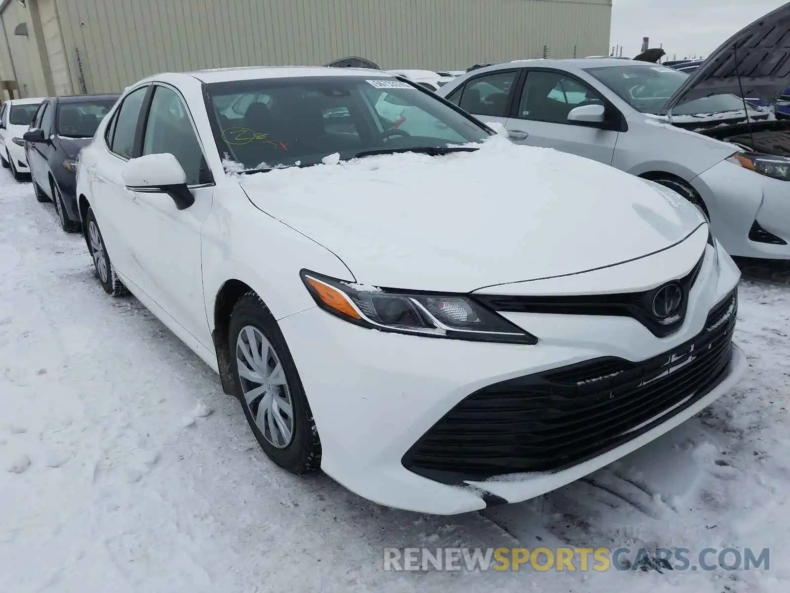 1 Photograph of a damaged car 4T1B11HK0KU265252 TOYOTA CAMRY 2019