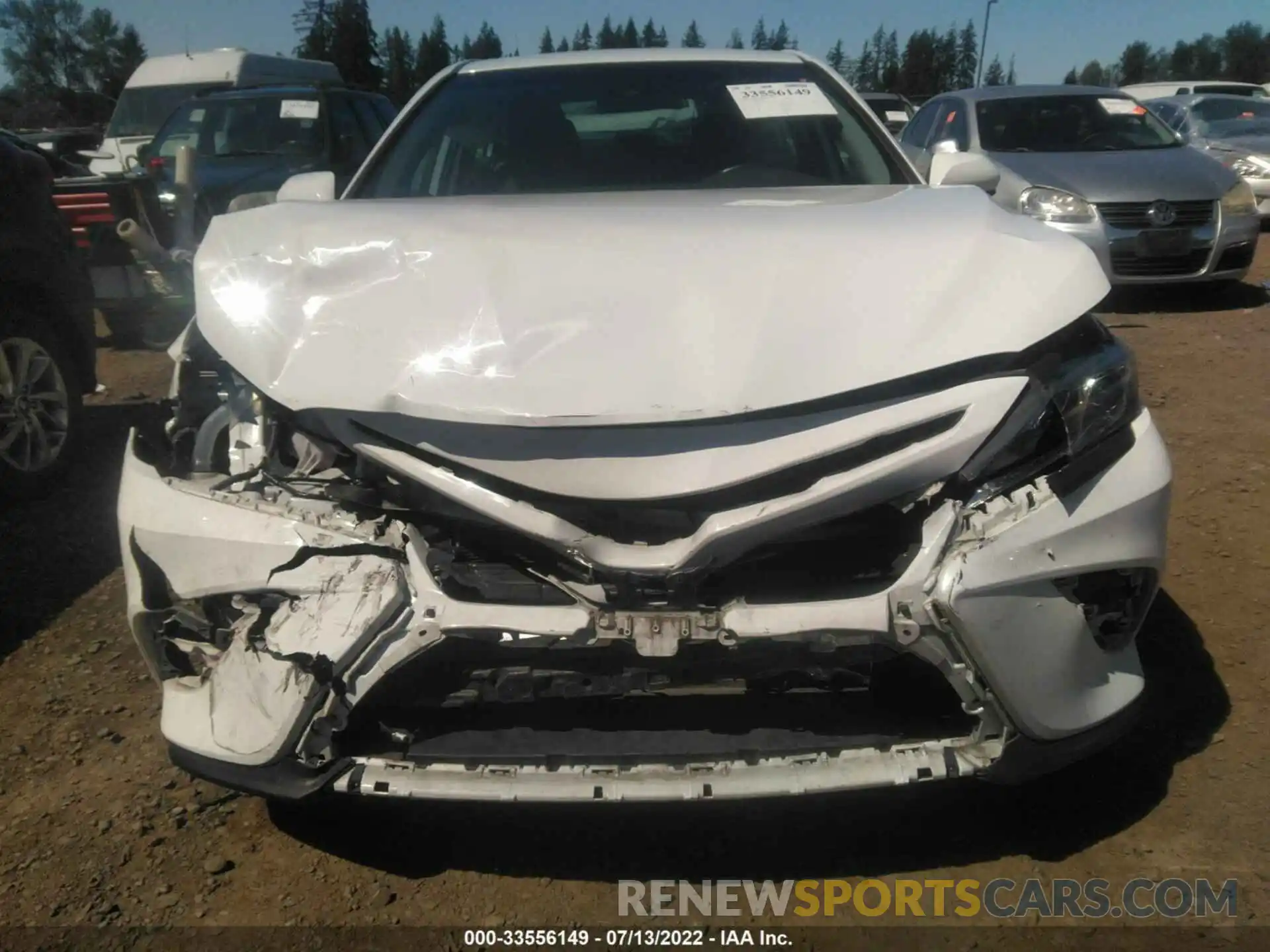 6 Photograph of a damaged car 4T1B11HK0KU265638 TOYOTA CAMRY 2019