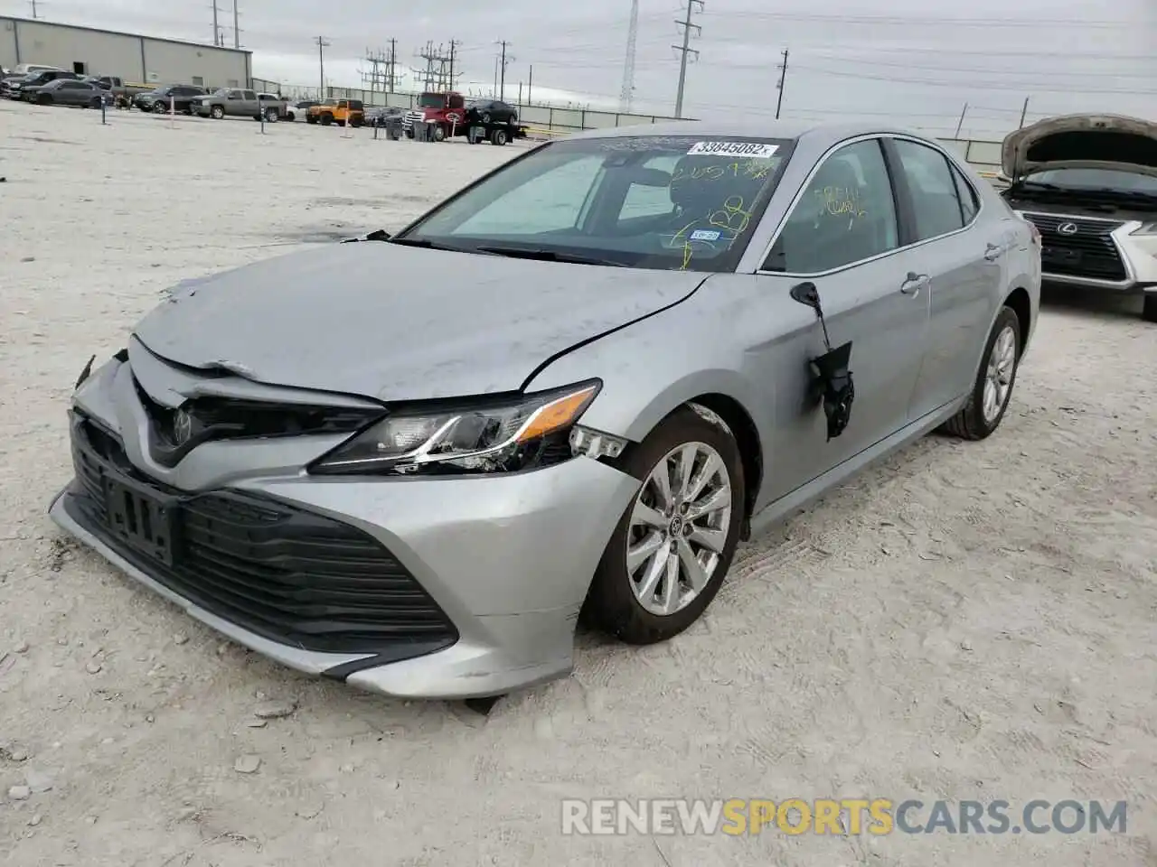 2 Photograph of a damaged car 4T1B11HK0KU265977 TOYOTA CAMRY 2019