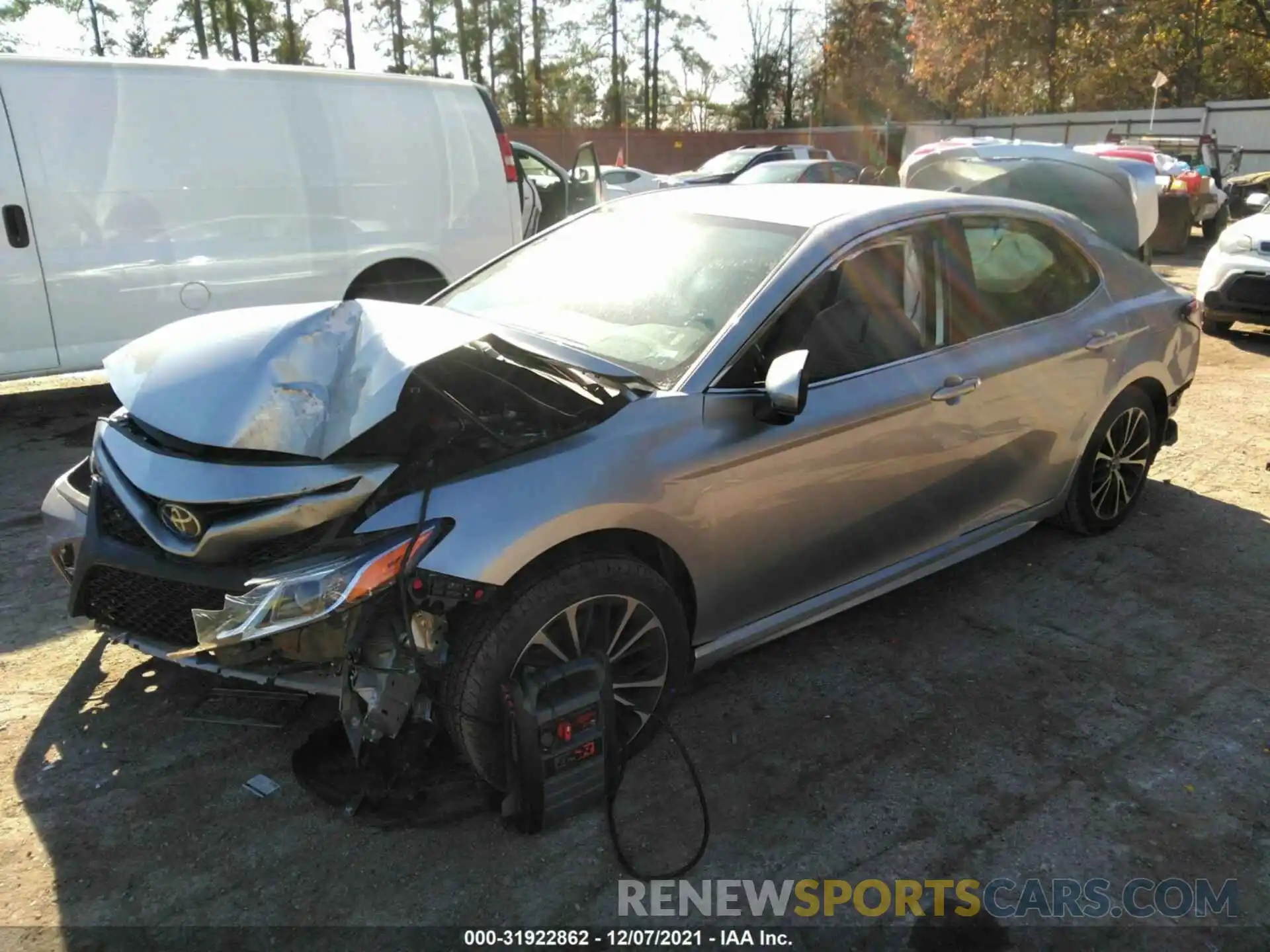 2 Photograph of a damaged car 4T1B11HK0KU266501 TOYOTA CAMRY 2019