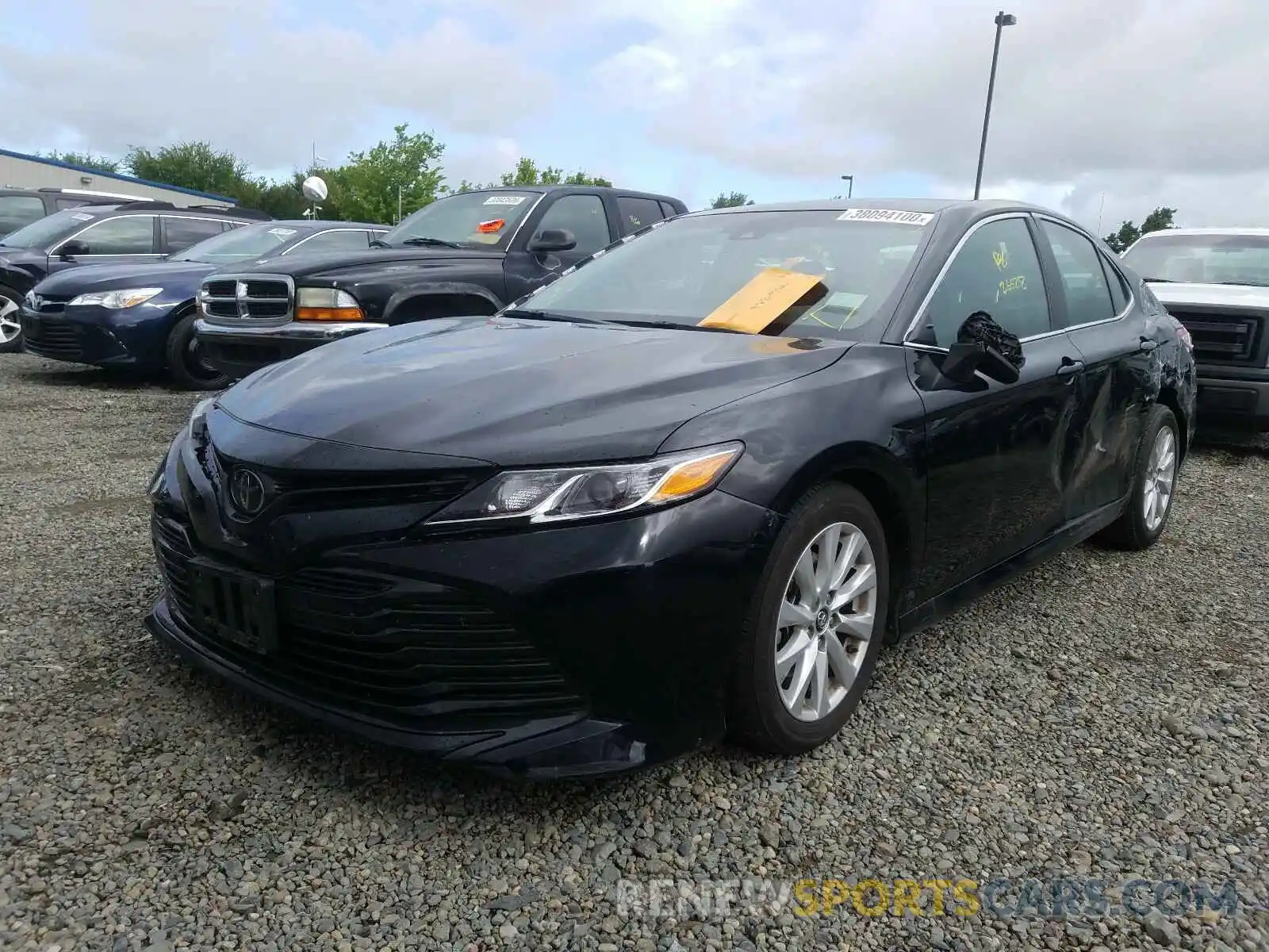 2 Photograph of a damaged car 4T1B11HK0KU267129 TOYOTA CAMRY 2019