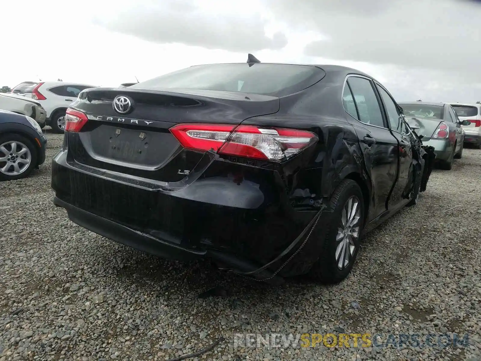 4 Photograph of a damaged car 4T1B11HK0KU267129 TOYOTA CAMRY 2019