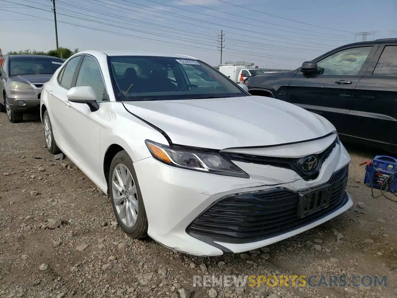 1 Photograph of a damaged car 4T1B11HK0KU267146 TOYOTA CAMRY 2019