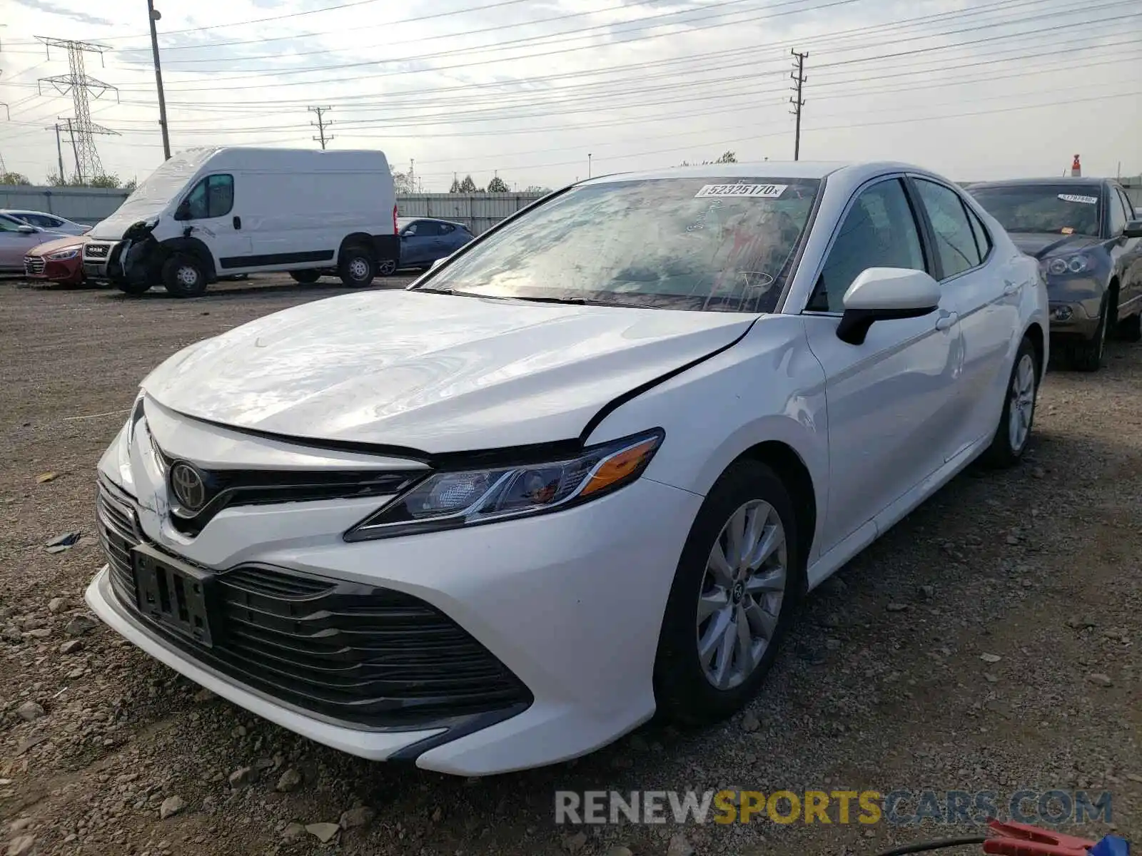 2 Photograph of a damaged car 4T1B11HK0KU267146 TOYOTA CAMRY 2019