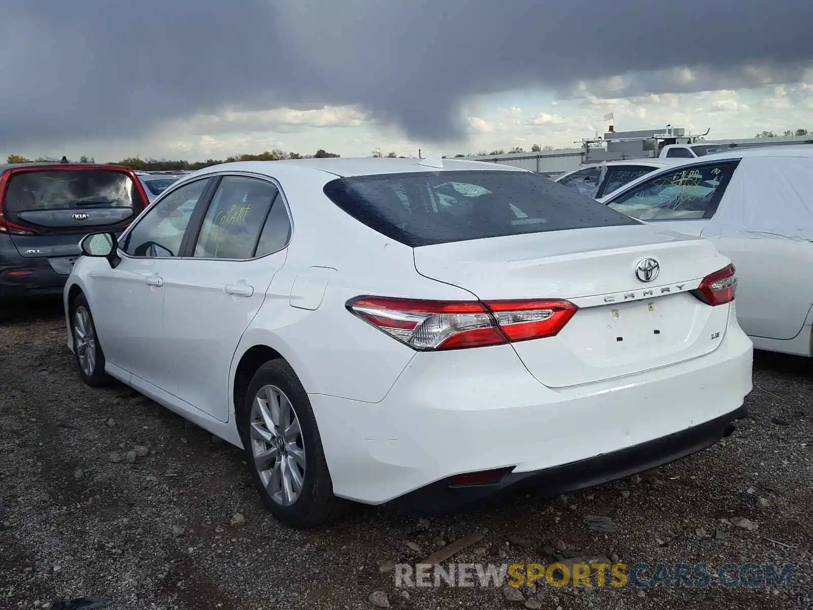 3 Photograph of a damaged car 4T1B11HK0KU267146 TOYOTA CAMRY 2019