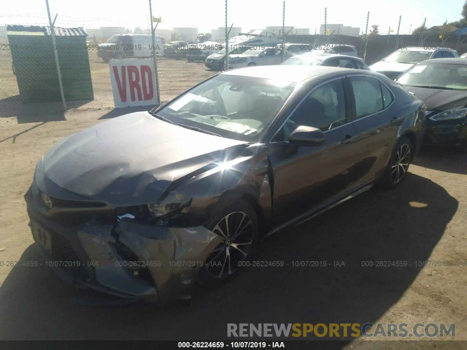 2 Photograph of a damaged car 4T1B11HK0KU269267 TOYOTA CAMRY 2019