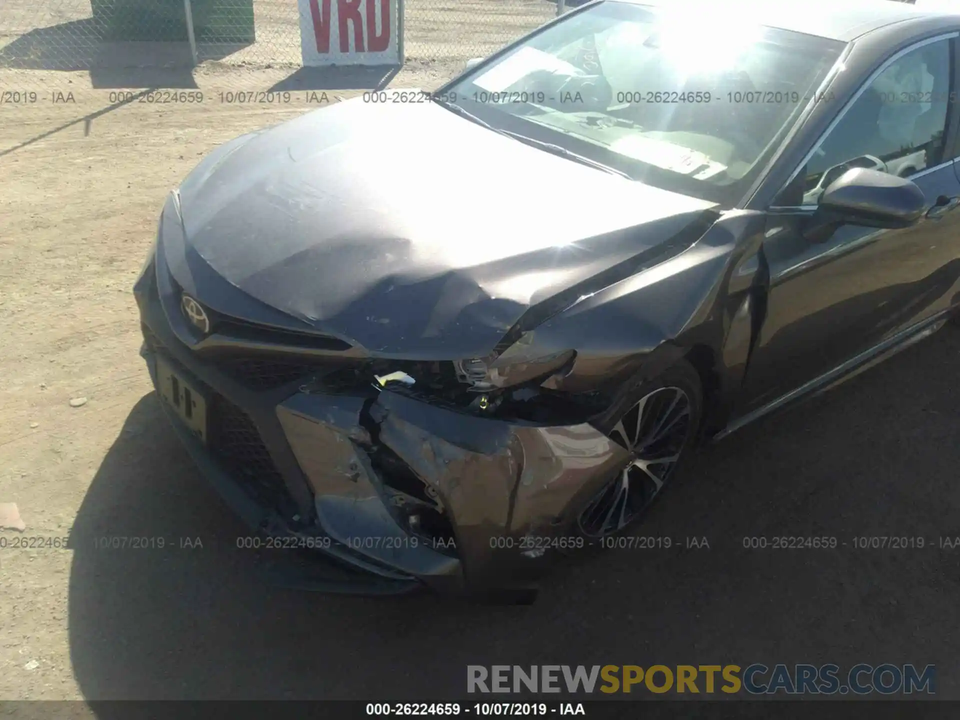 6 Photograph of a damaged car 4T1B11HK0KU269267 TOYOTA CAMRY 2019