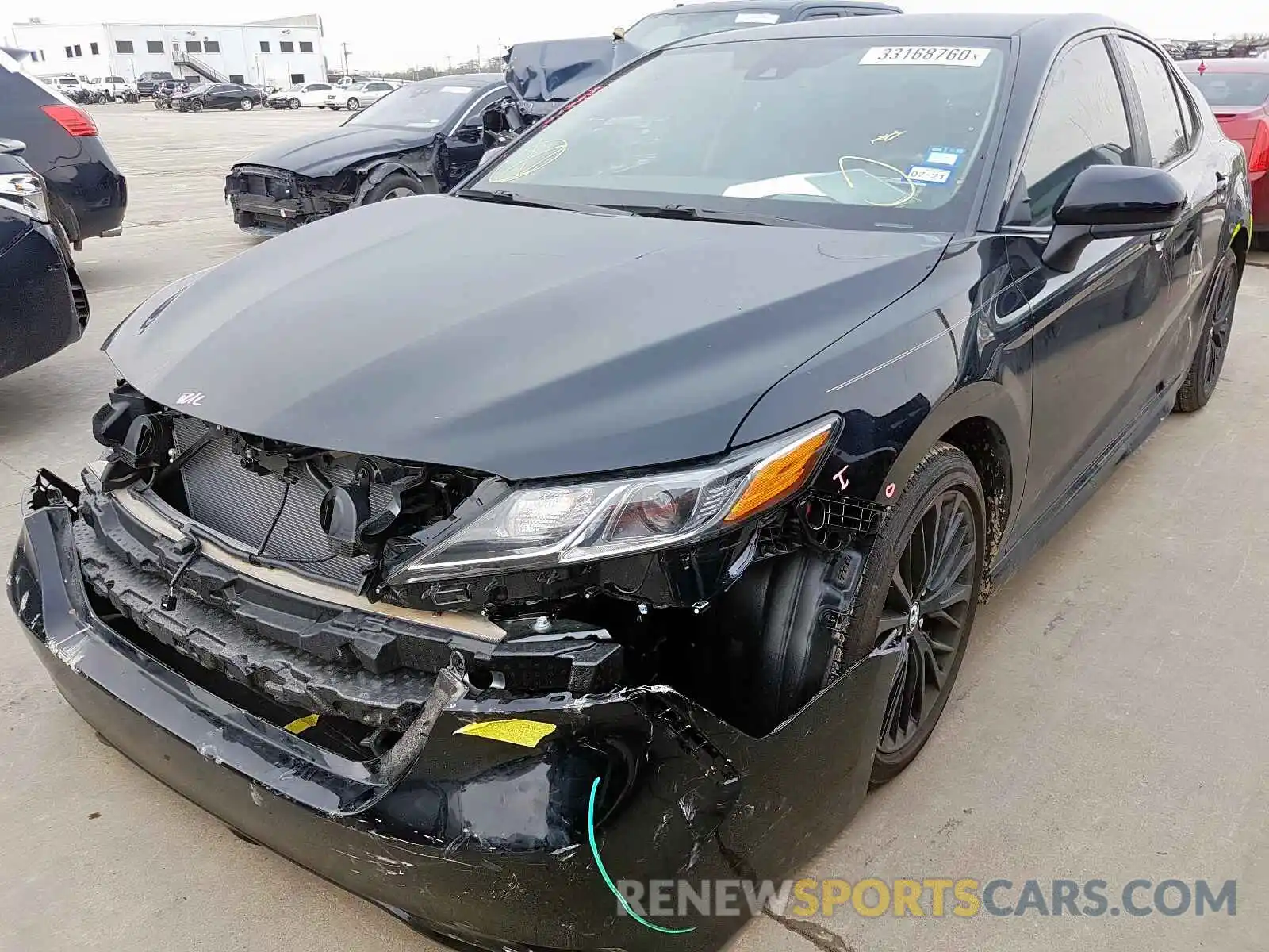 2 Photograph of a damaged car 4T1B11HK0KU269382 TOYOTA CAMRY 2019