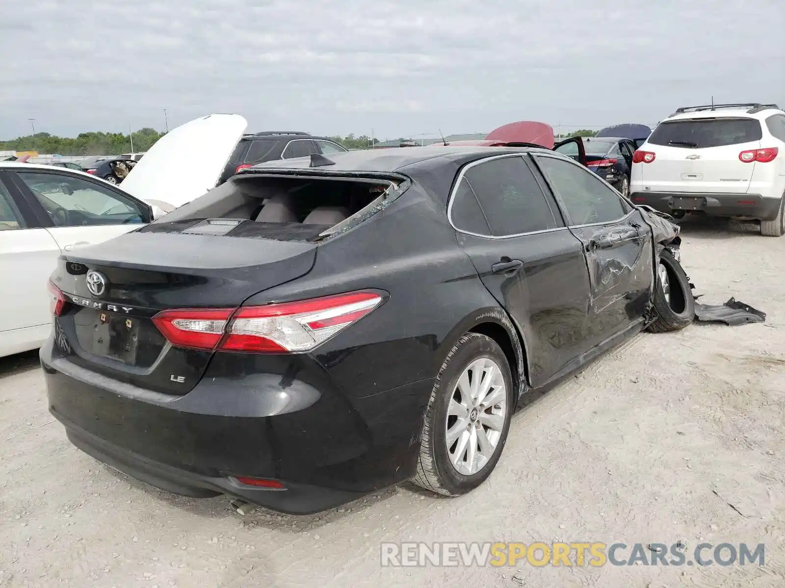 4 Photograph of a damaged car 4T1B11HK0KU270029 TOYOTA CAMRY 2019