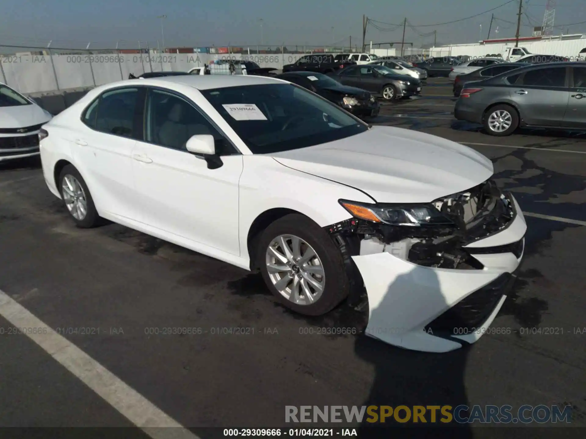 1 Photograph of a damaged car 4T1B11HK0KU273500 TOYOTA CAMRY 2019