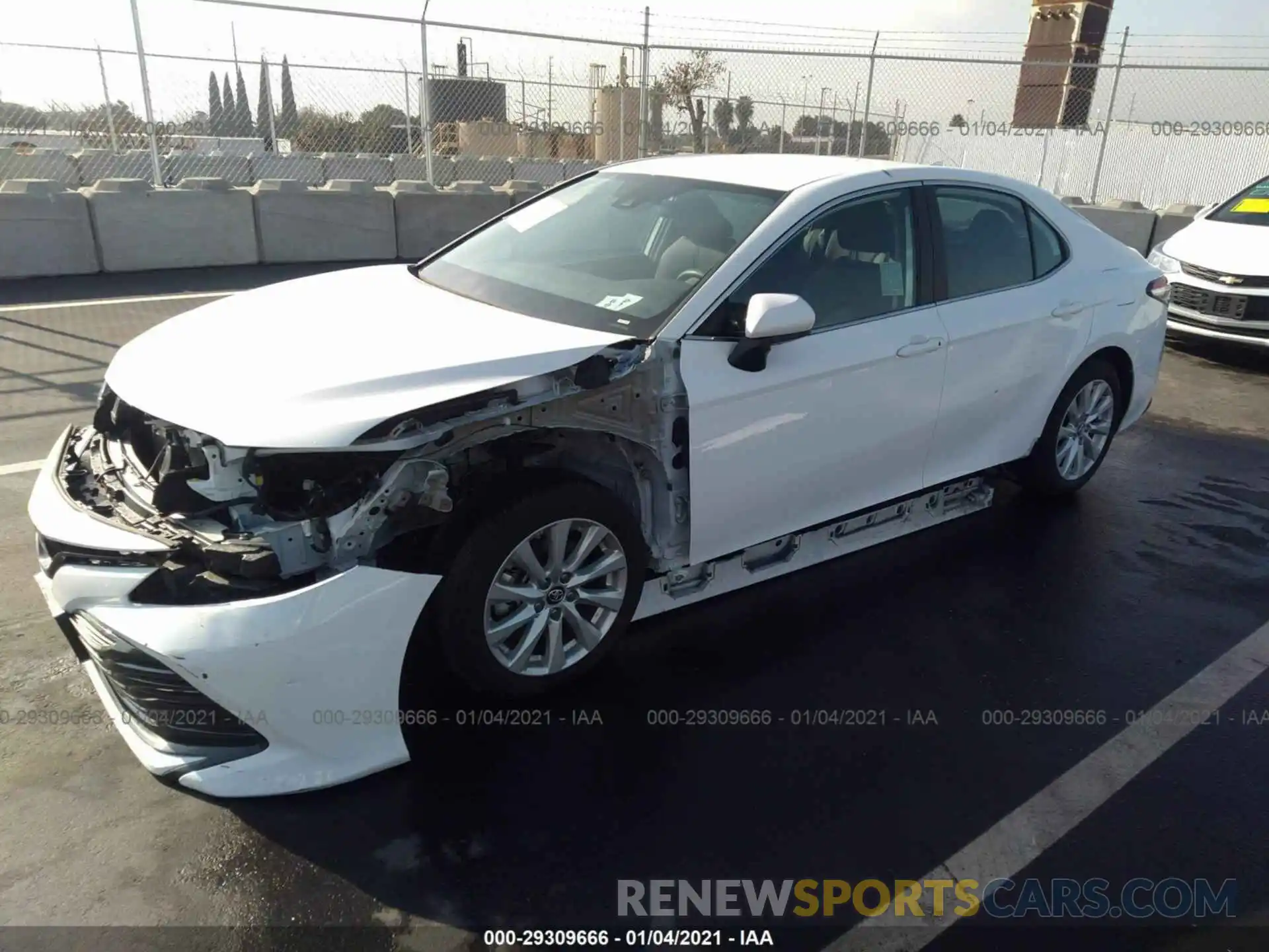 2 Photograph of a damaged car 4T1B11HK0KU273500 TOYOTA CAMRY 2019