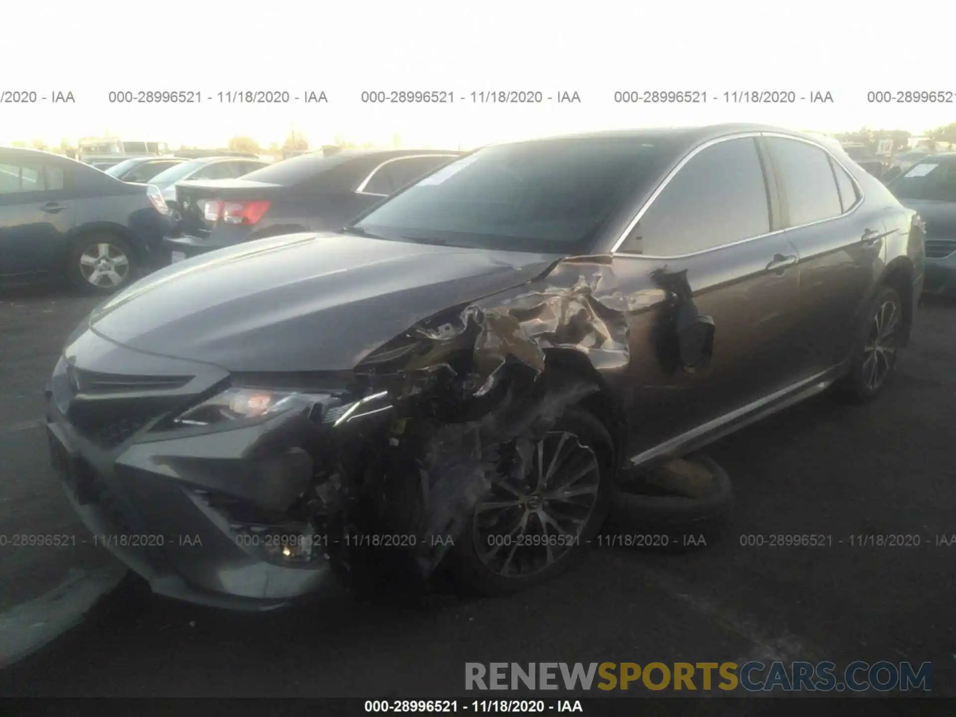 2 Photograph of a damaged car 4T1B11HK0KU275022 TOYOTA CAMRY 2019