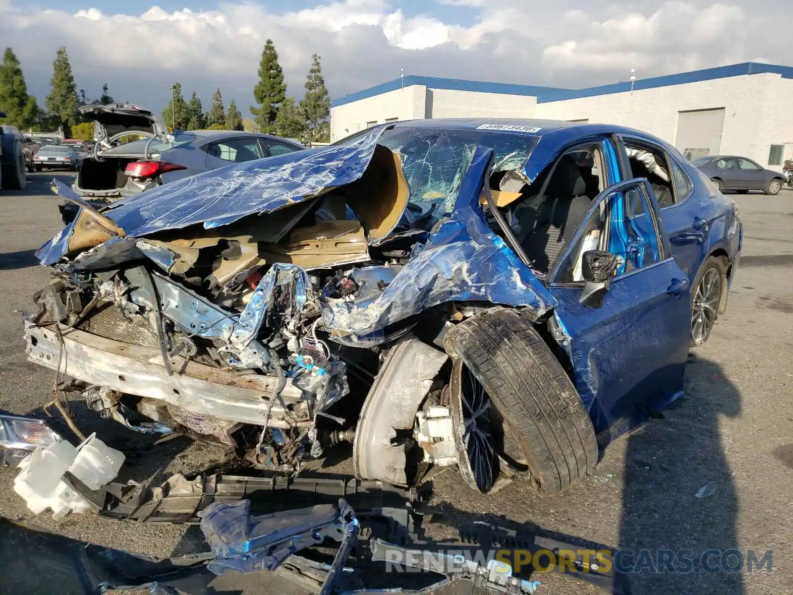 2 Photograph of a damaged car 4T1B11HK0KU276428 TOYOTA CAMRY 2019