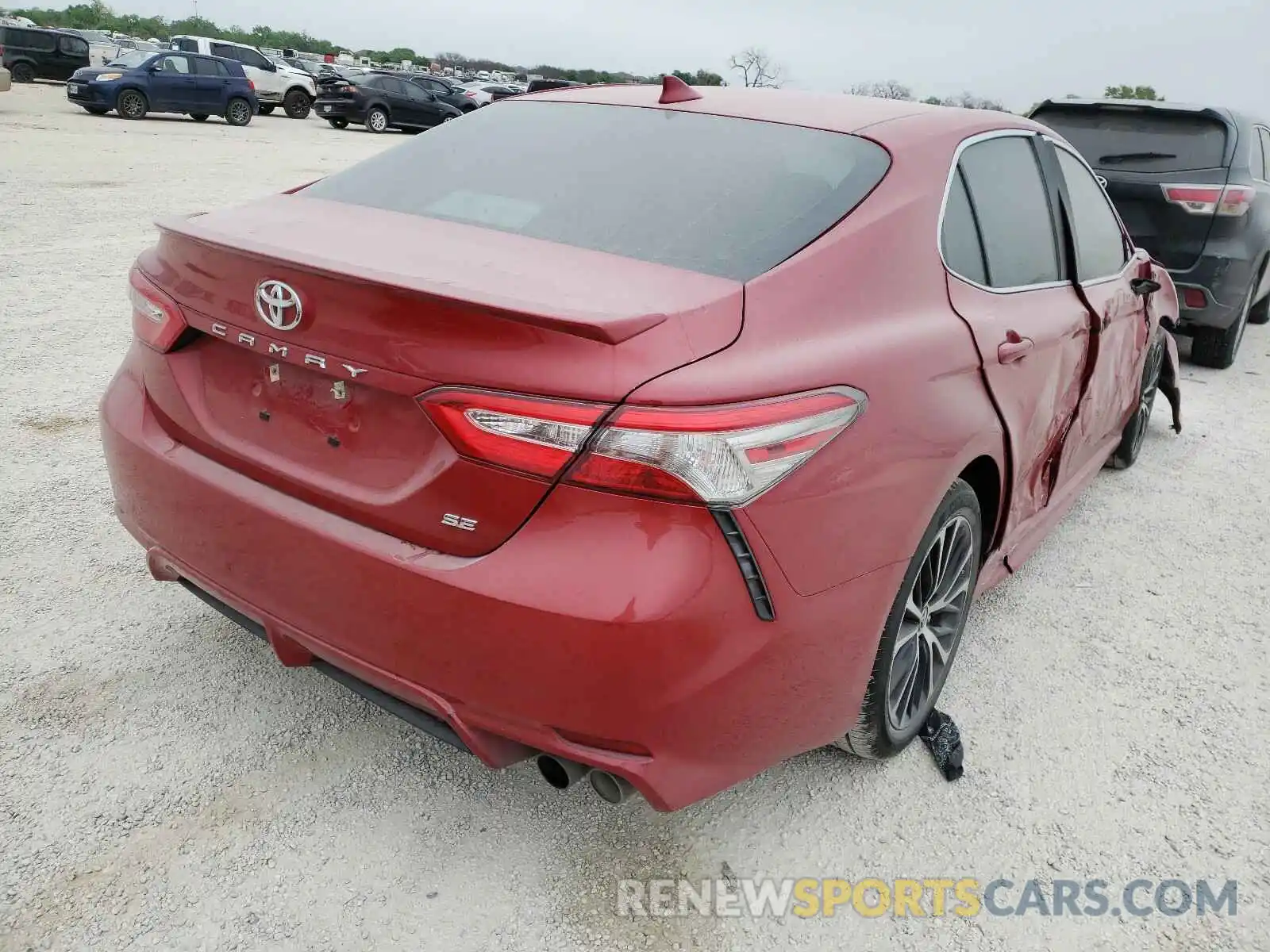 4 Photograph of a damaged car 4T1B11HK0KU277451 TOYOTA CAMRY 2019