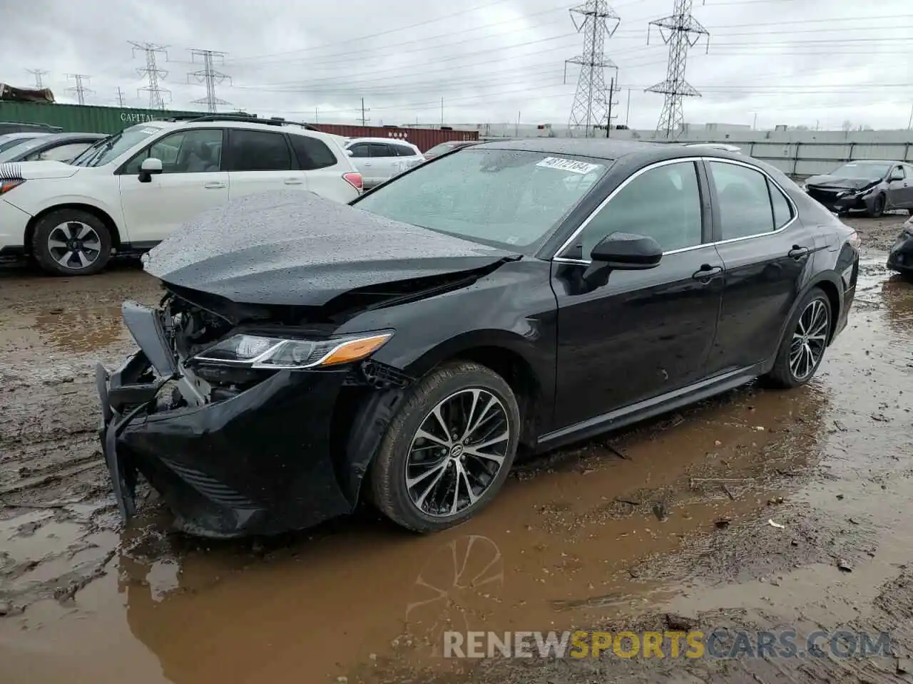 1 Photograph of a damaged car 4T1B11HK0KU279992 TOYOTA CAMRY 2019